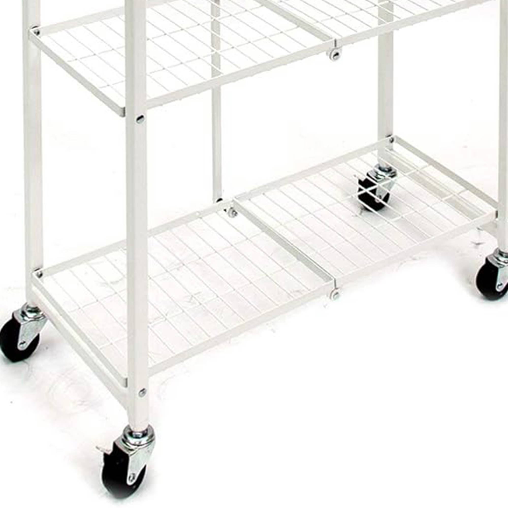 Origami 2 Pack RPR Series 5 Shelf Steel Rack Unit Holds up to 100 Pounds, White - Picture 11 of 12