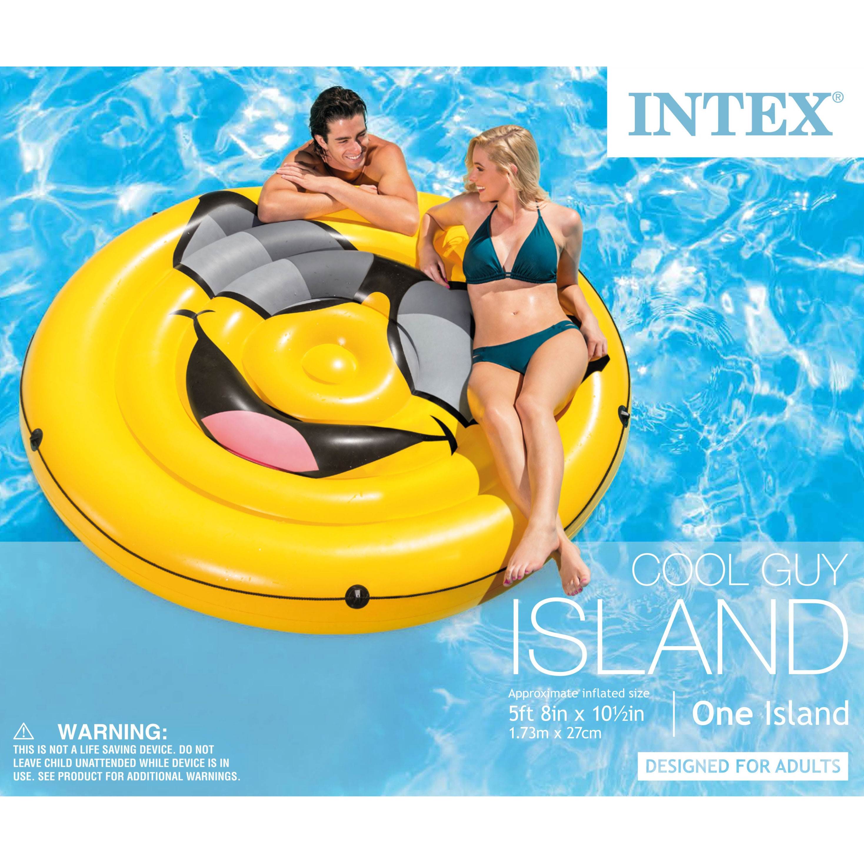 intex inflatable island