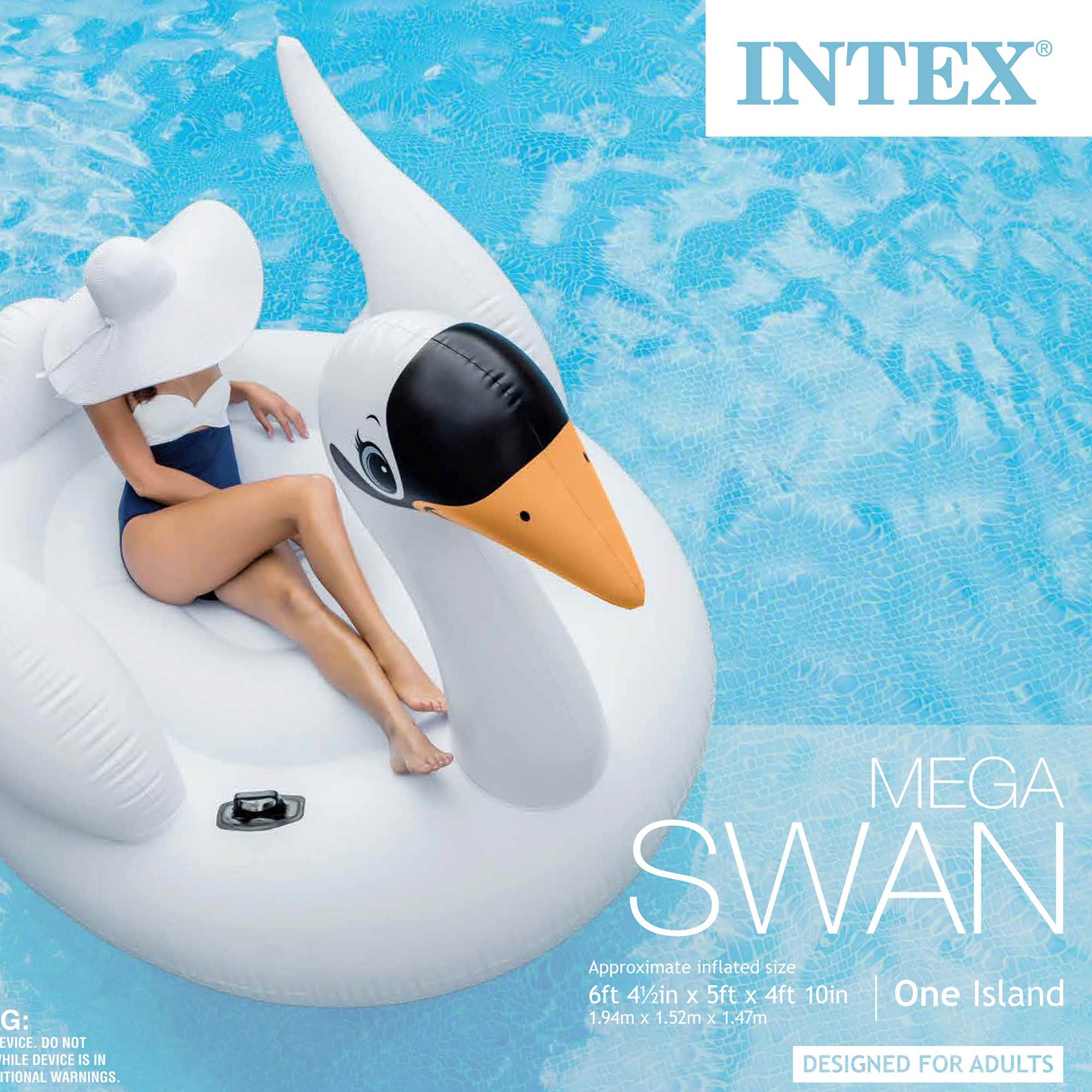 intex ride on swan