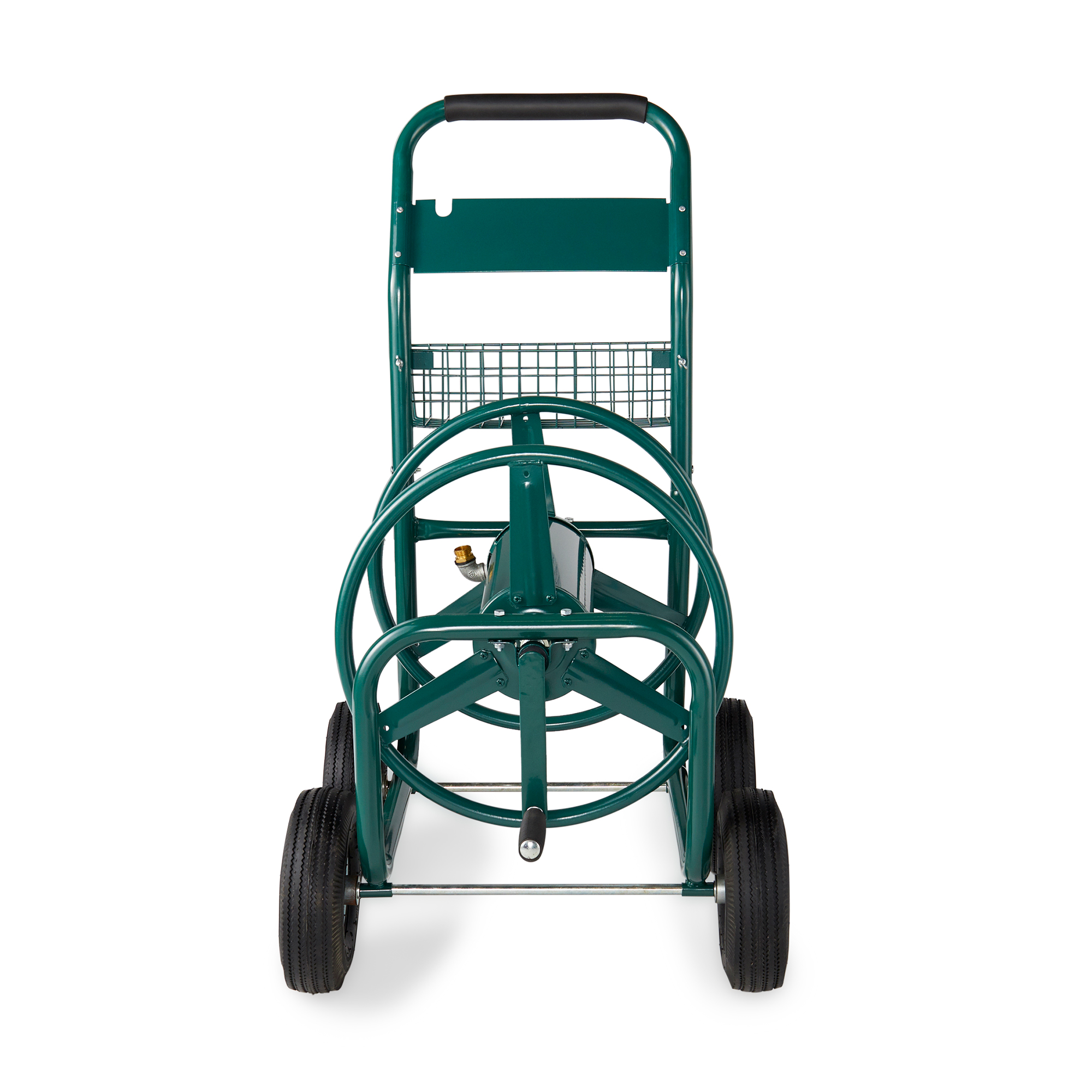 liberty garden wheel hose reel cart
