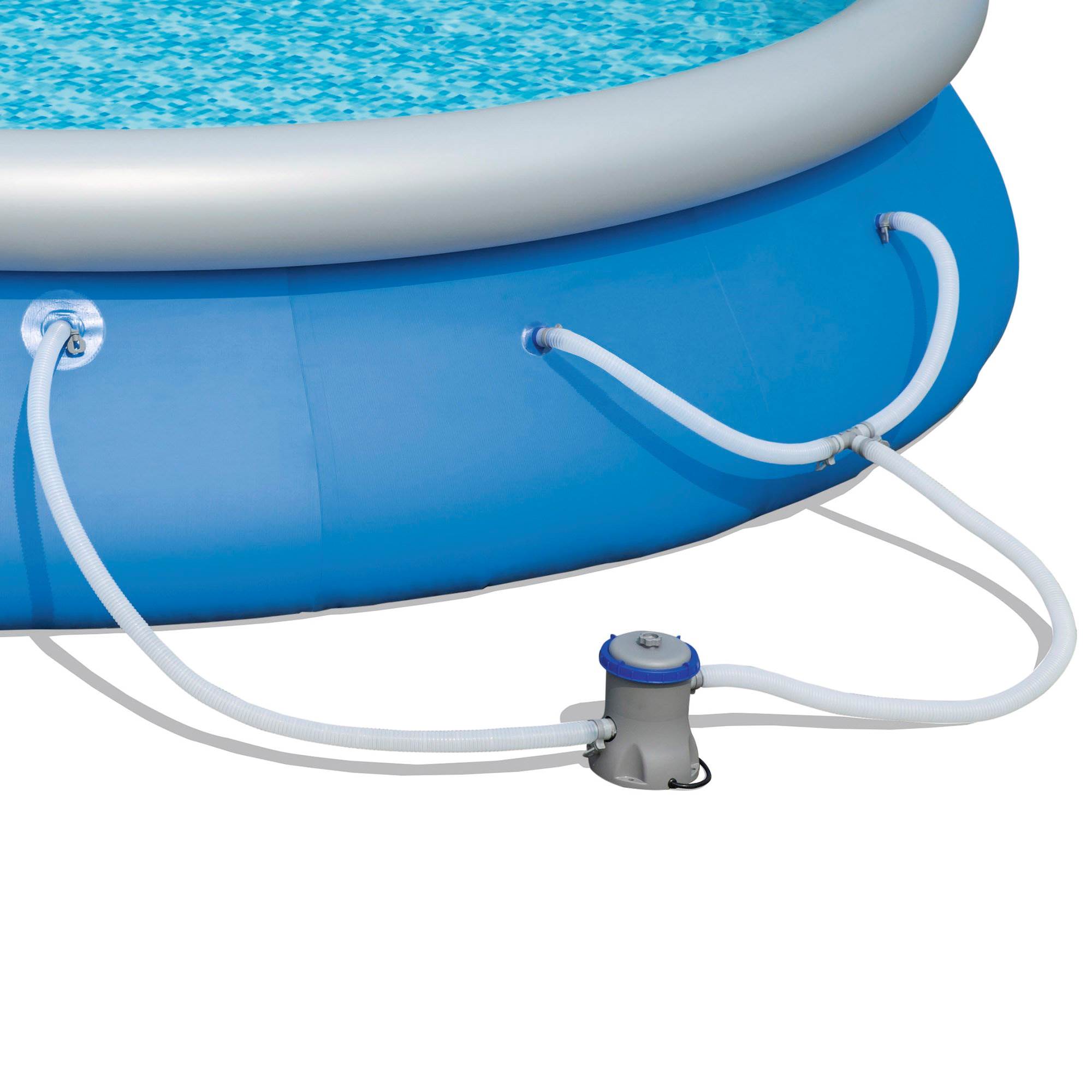 Bestway 15'x33" Inflatable Above Ground Pool w/ 330 GPH Filter Pump