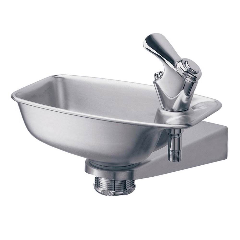 Elkay Bracket Stainless Steel Wall Mount Water Drinking Fountain (Used
