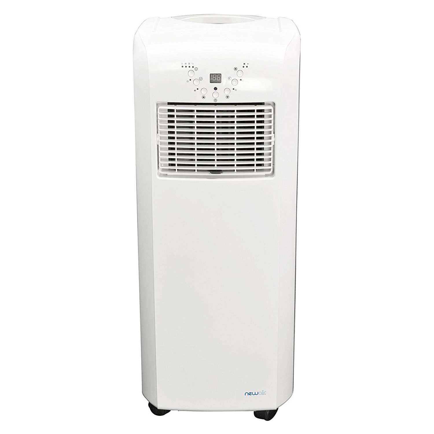 NewAir AC-10100E 10000 BTU 2 Speed 325 Sq Ft Portable Air Conditioner ...