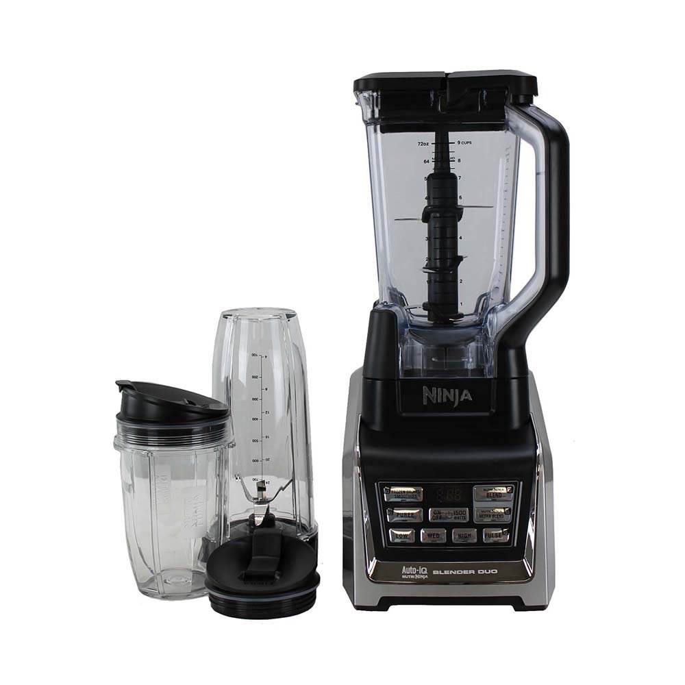 Nutri Ninja Duo w/ Auto-iQ Blender + Processor Bowl (Refurbished) (For ...