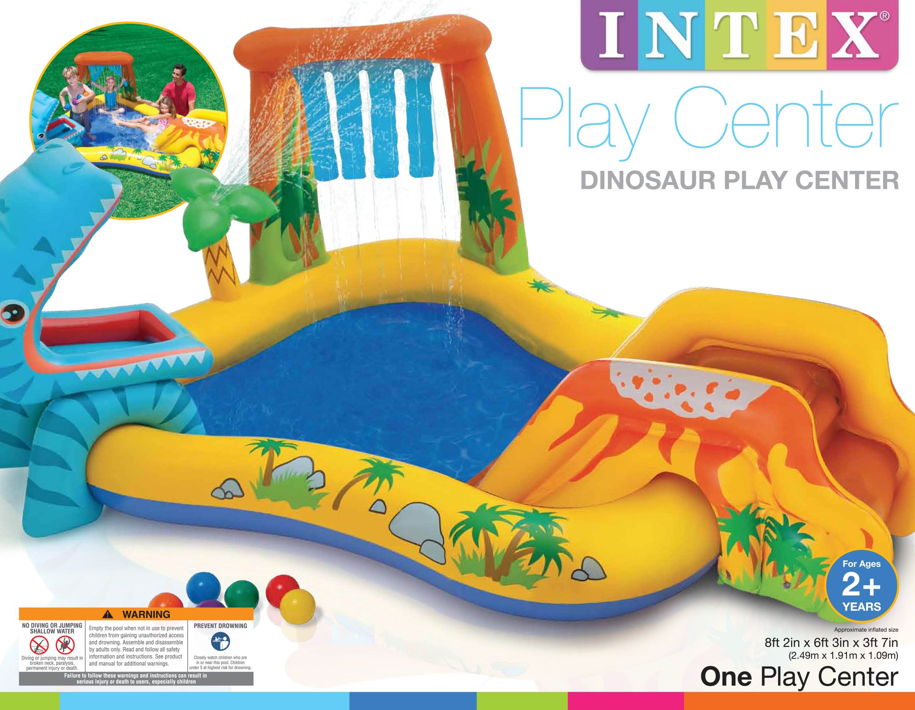 dino intex pool