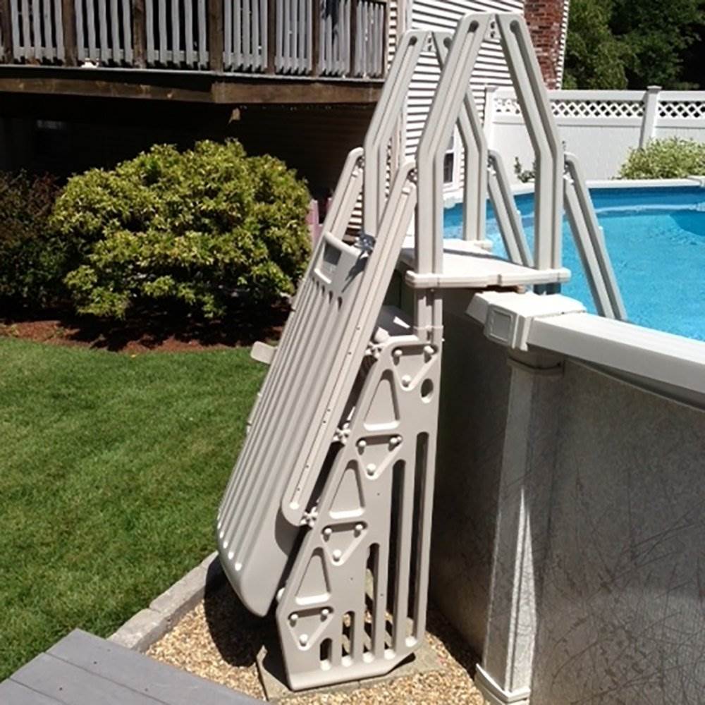 step ladder for above ground pool