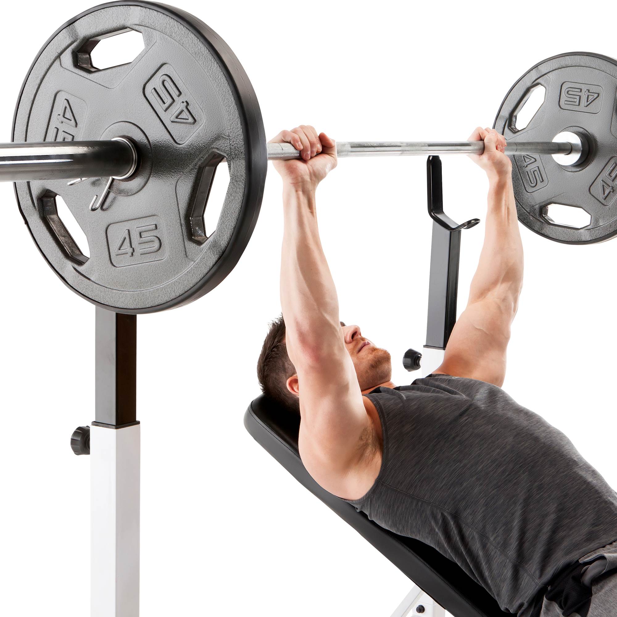 Marcy Fitness Adjustable Olympic Weight Lifting Workout