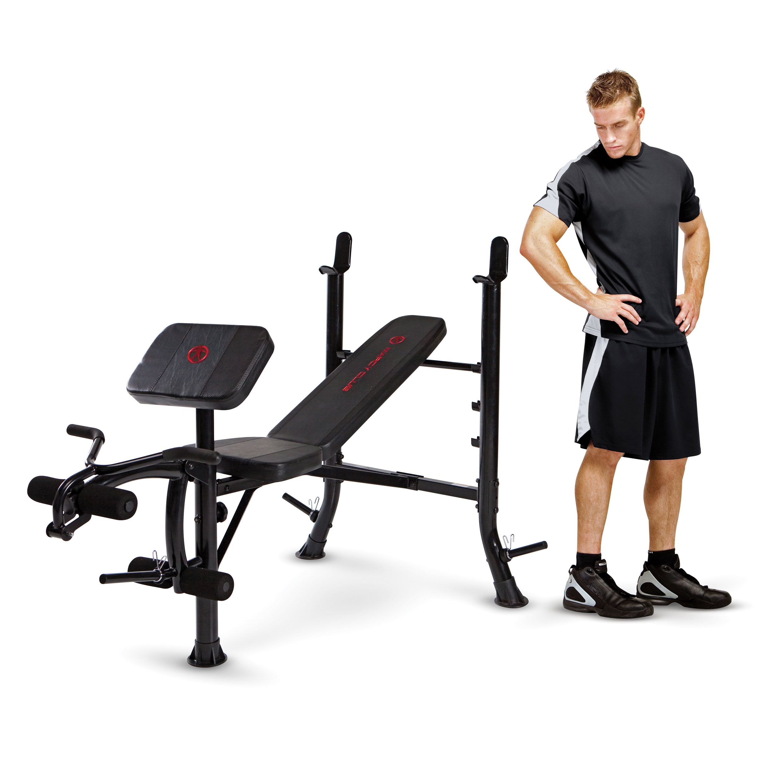 Marcy Pro MKB367RH Versatile Standard Weight Bench for Racks and Home