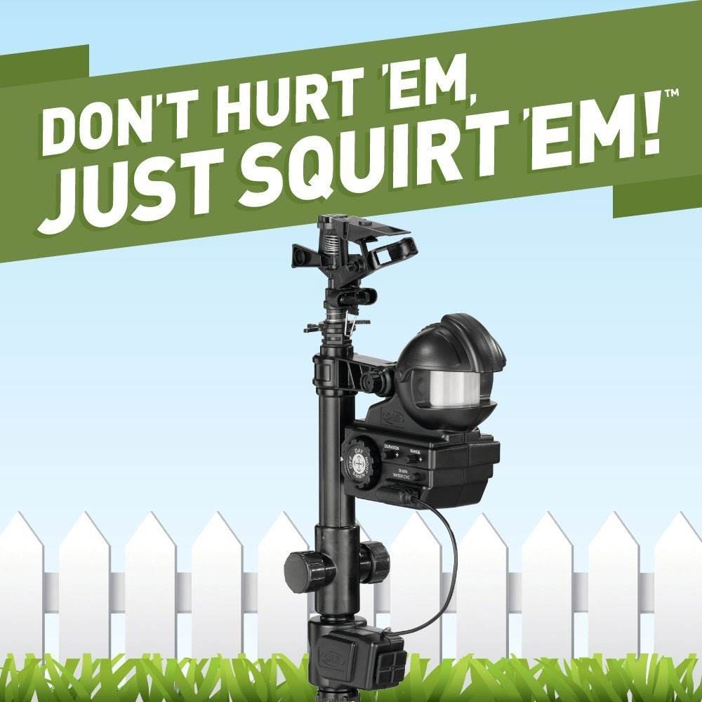 Orbit Yard Enforcer Motion Activated Scarecrow Sprinkler for Pests/Deer