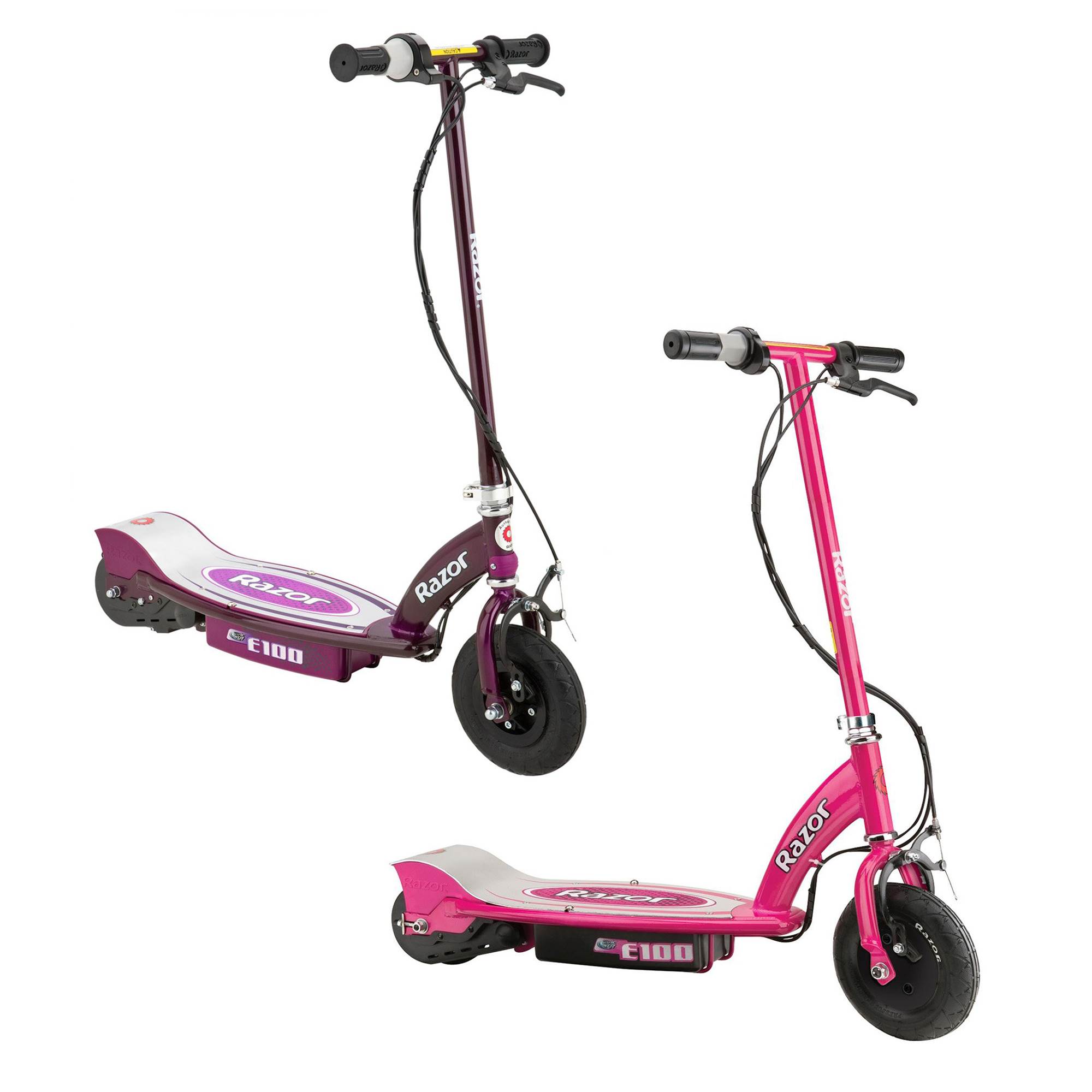 razor moped pink