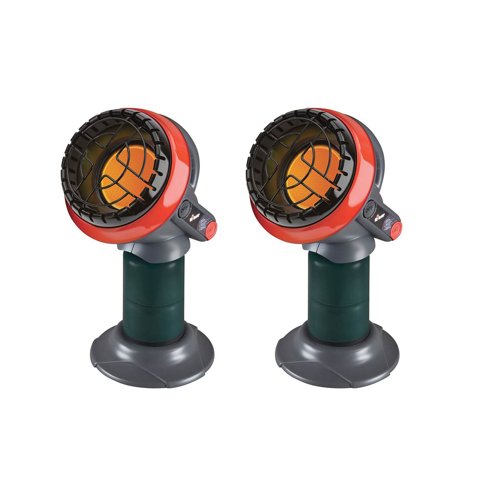 Mr Heater 3800 Btu Indoor Outdoor Portable Little Buddy Propane Heater 2 Pack Ebay