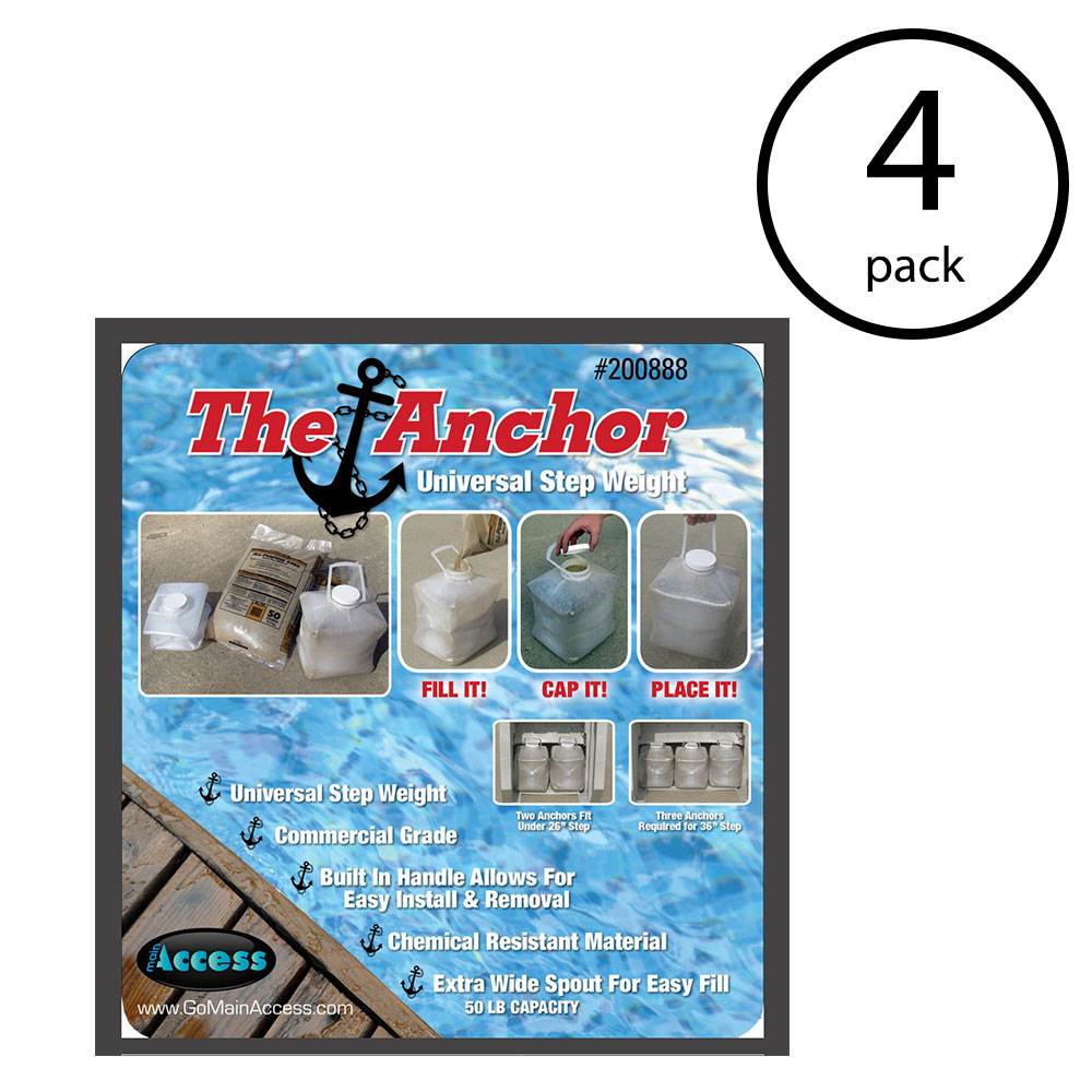 sand weights for pool ladder