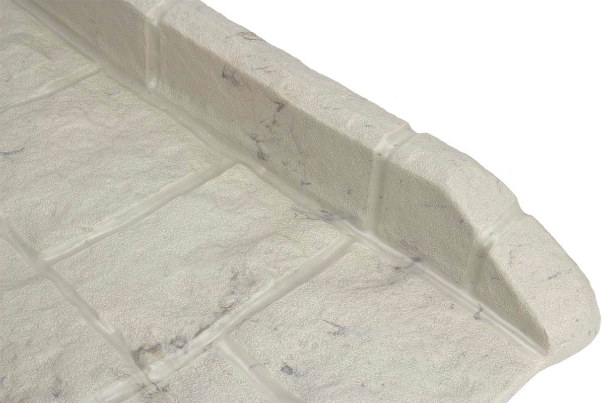 Suncast SB24 Decorative Gutter Downspout Splash Block Light, Taupe