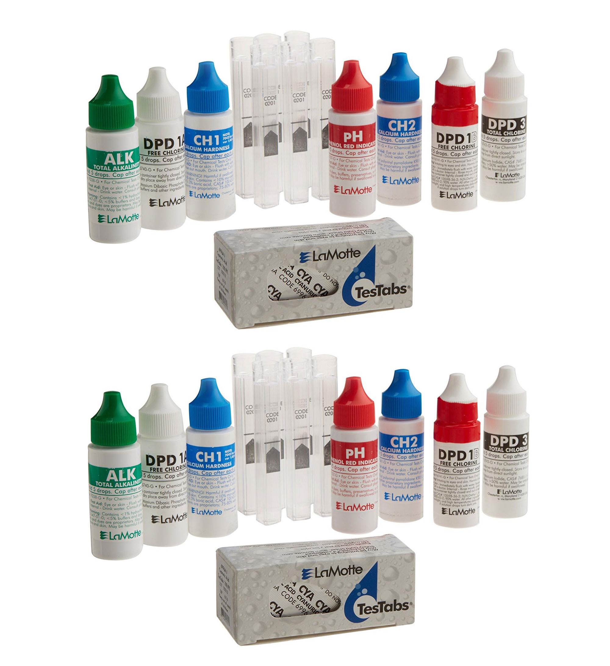 LaMotte ColorQ Pro 7 Digital Pool Chemical Water Testing Refill Kit (2 Pack) eBay