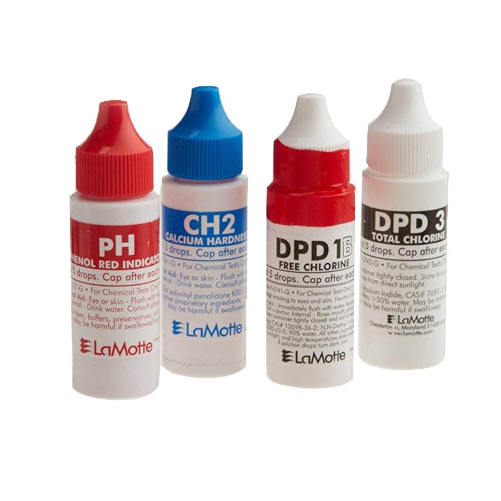 LaMotte ColorQ Pro 7 Digital Pool Chemical Water Testing Refill Kit (3
