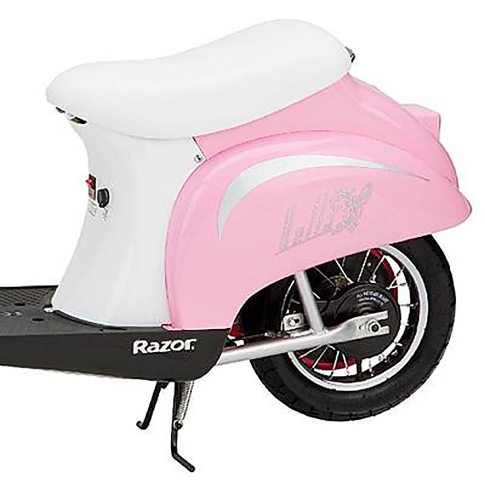 Razor Pocket Mod Miniature Euro 24 Volt Electric Retro Scooter, Pink (2