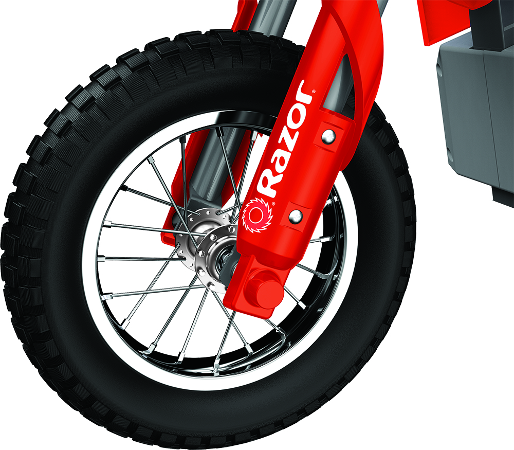 Razor MX350 Dirt Rocket Electric Toy Motocross Ride On Dirt Bike w