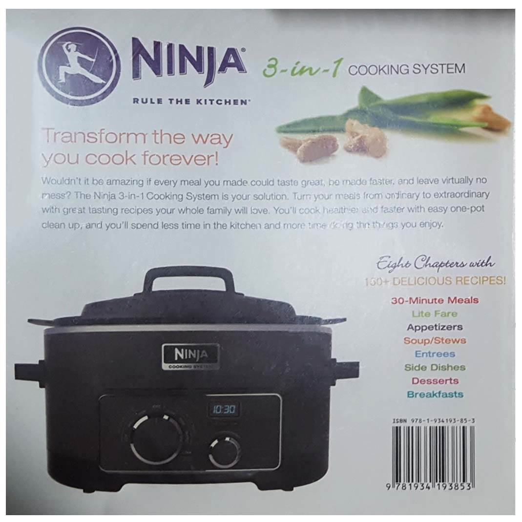Ninja Roaster Utensil Kit + Cooking Easier, Healthier, & Better 150