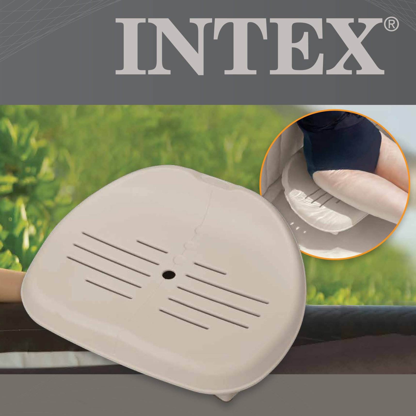 Intex Pure Spa Hot Tub Seat Accessory (Pair) + PureSpa Type S1 Filters