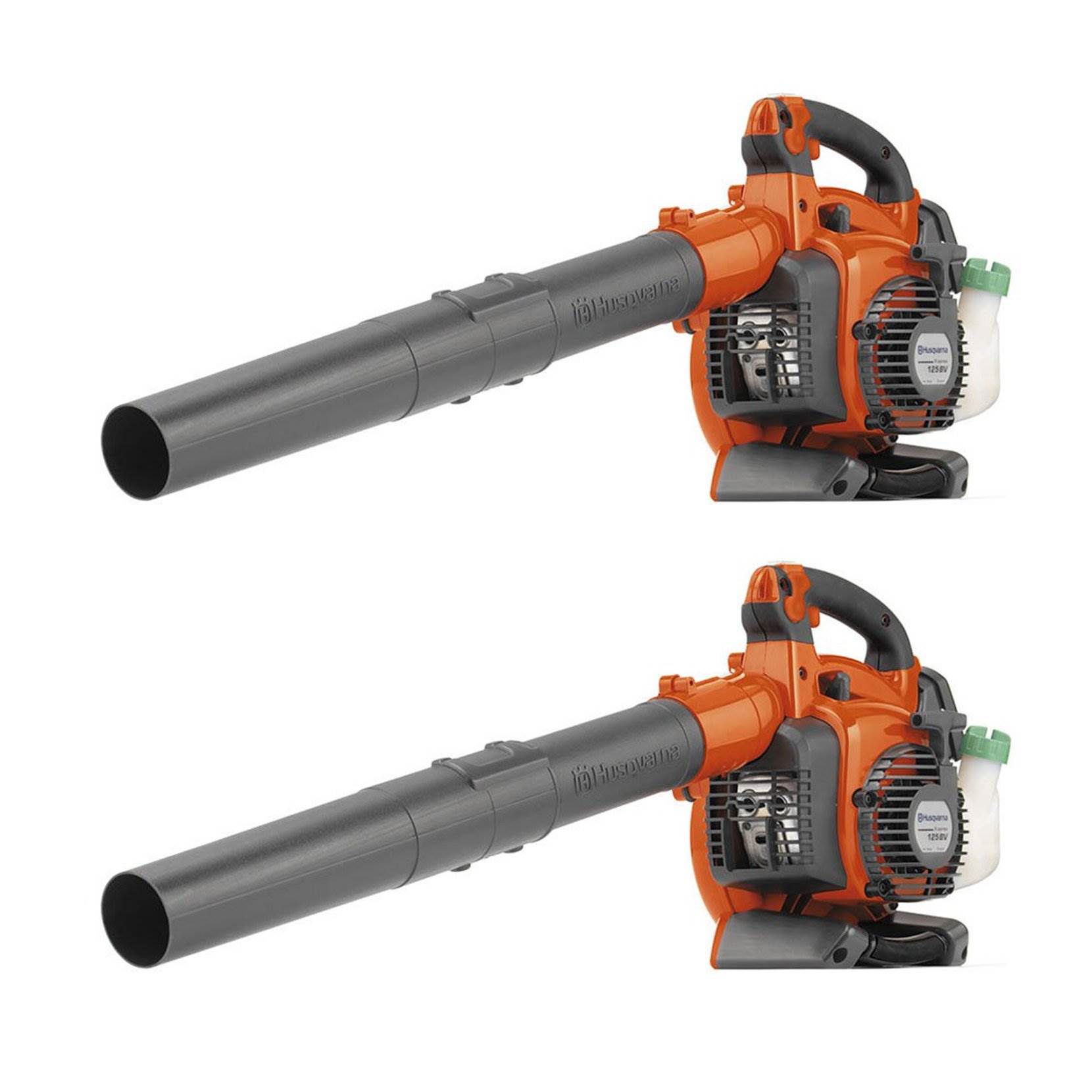 Husqvarna 28cc 2Cycle Gas Leaf Blower Vacuum (2 Pack) (Certified