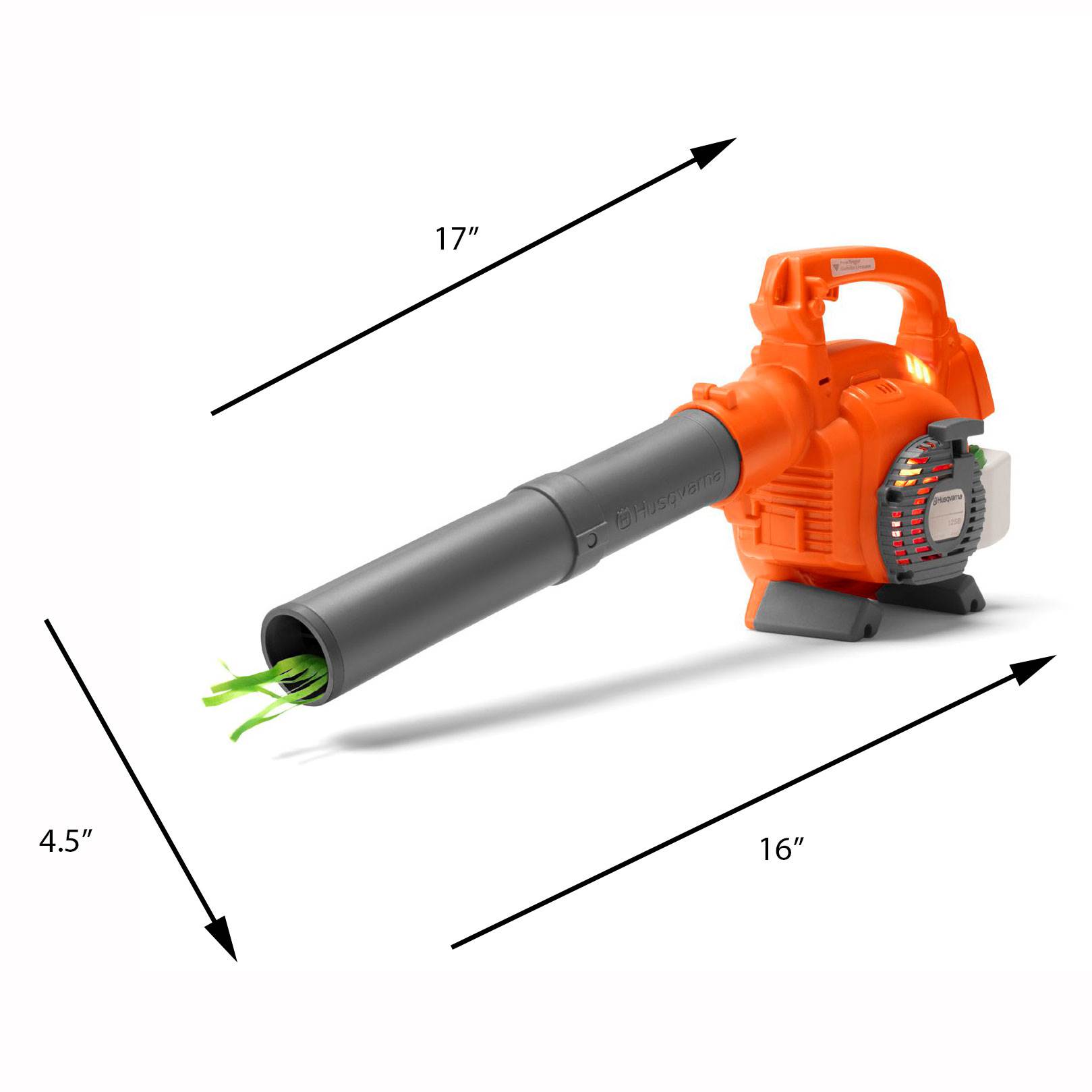 Husqvarna Kids Toy Lawn Mower, Orange + Toy Leaf Blower + Toy Lawn