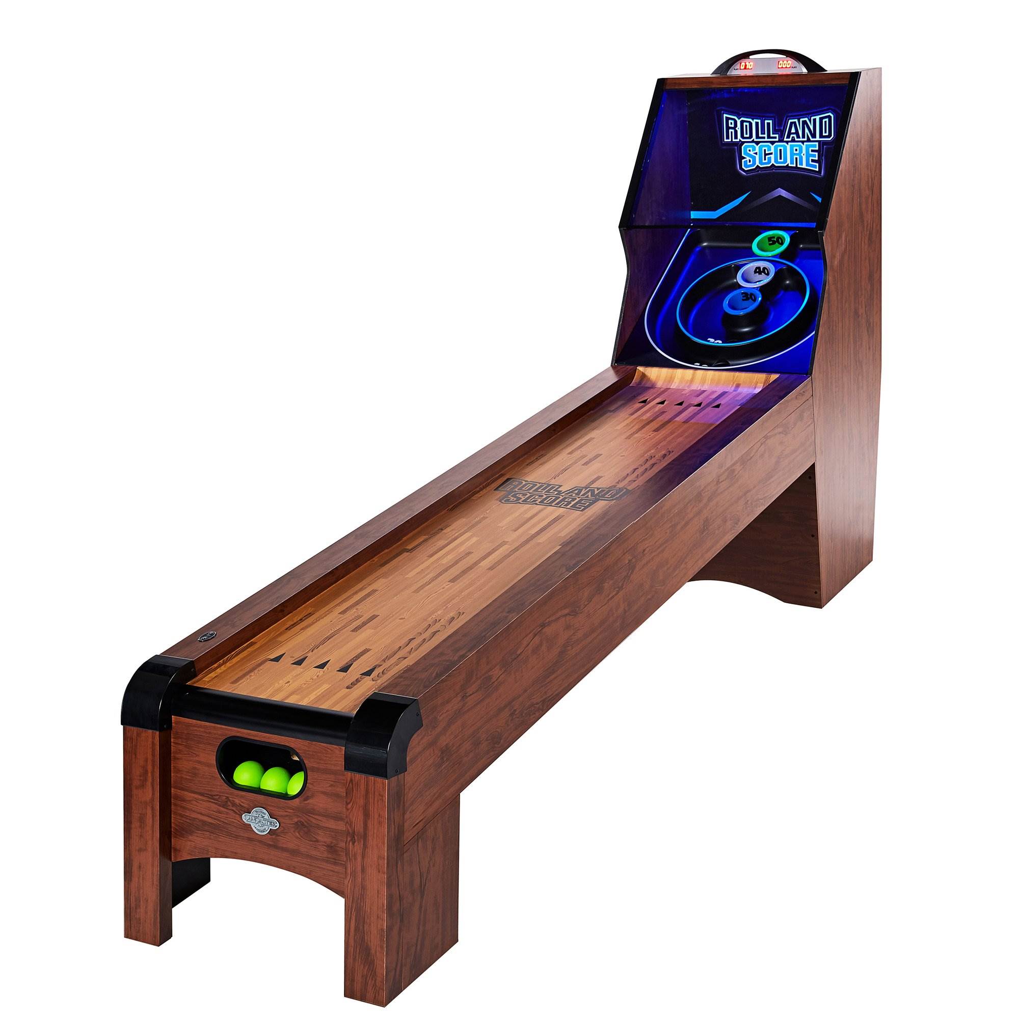 Lancaster 108 Inch Classic Arcade Roll And Score Skee Ball Game