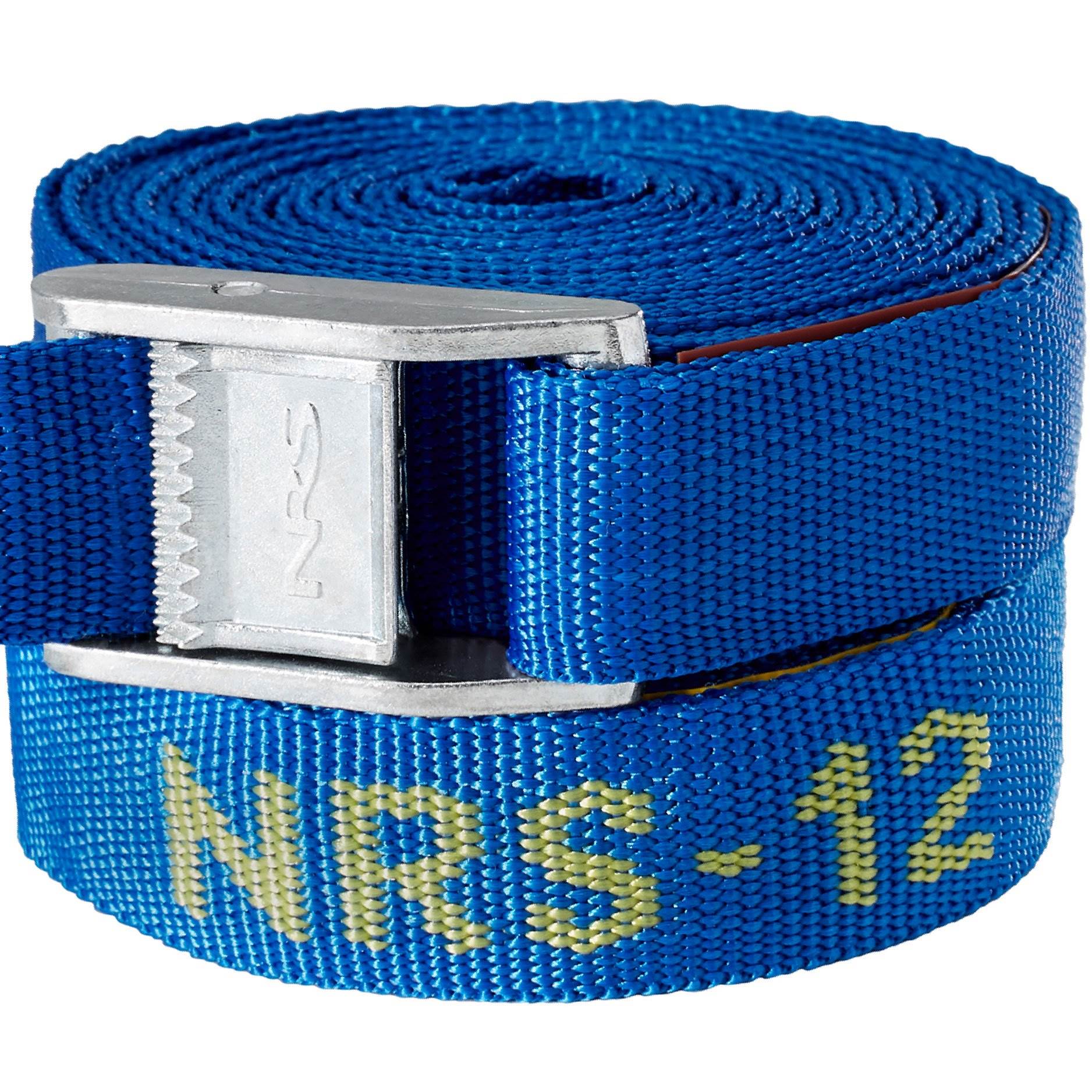 NRS 1" Heavy Duty Tie Down Boating & Kayaking 12 Foot Strap, Blue (4