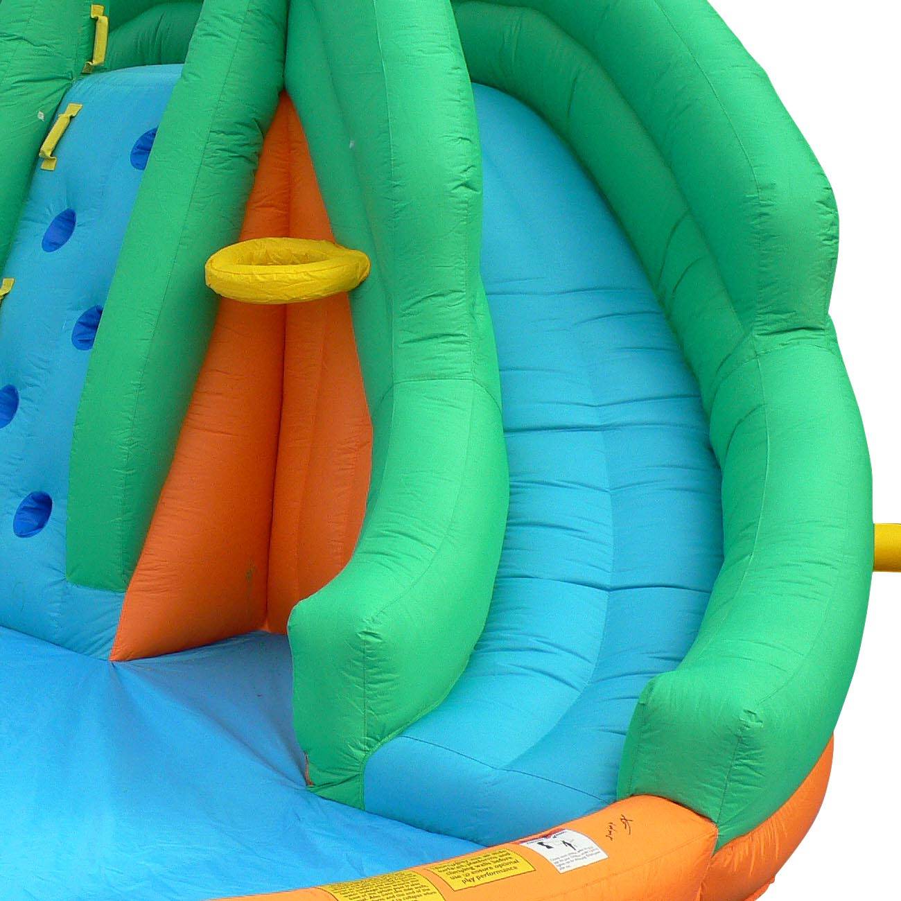 twin peaks kids inflatable splash pool backyard water slide park