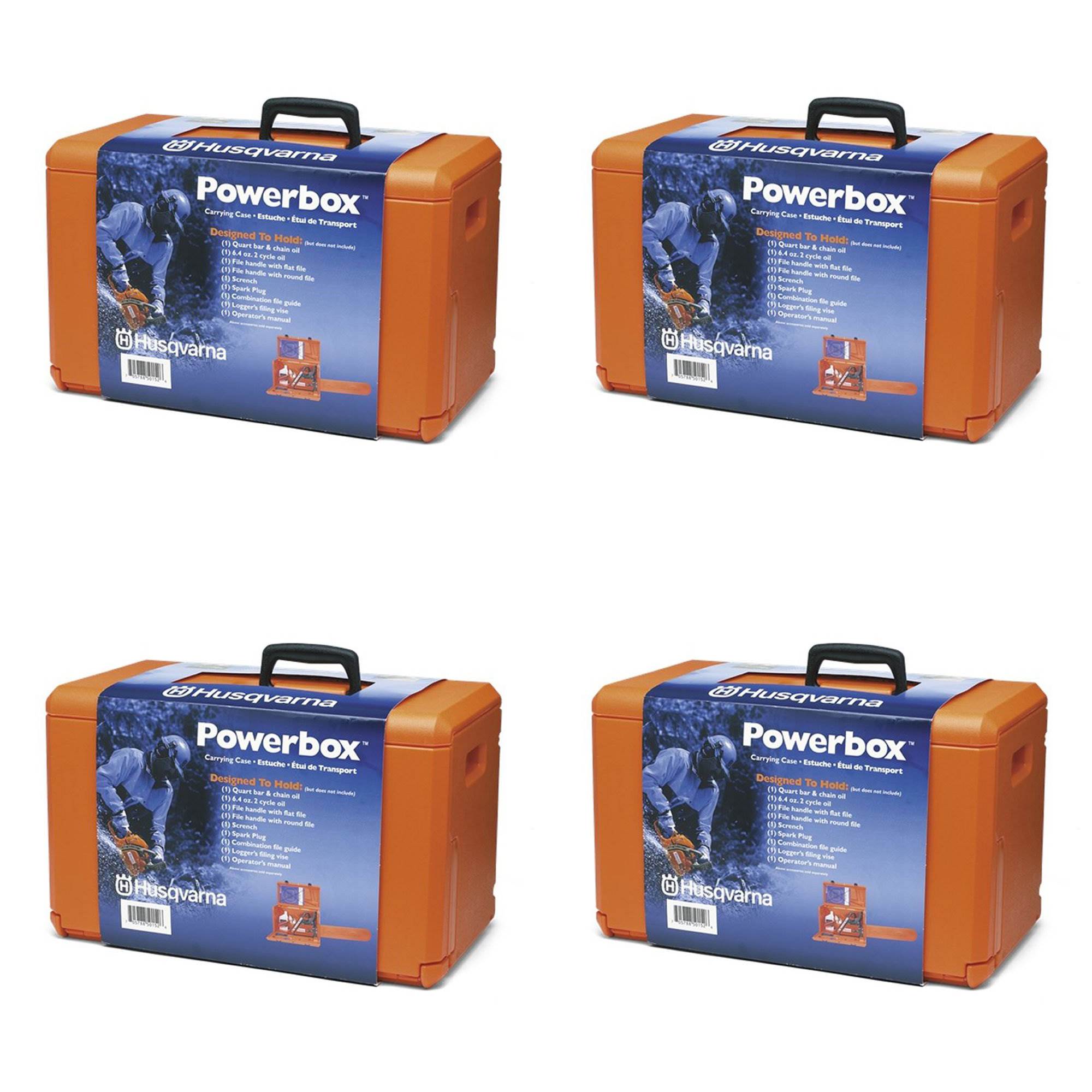 Husqvarna Powerbox 20 Inch Bar Protective Storage Carry Chainsaw Case