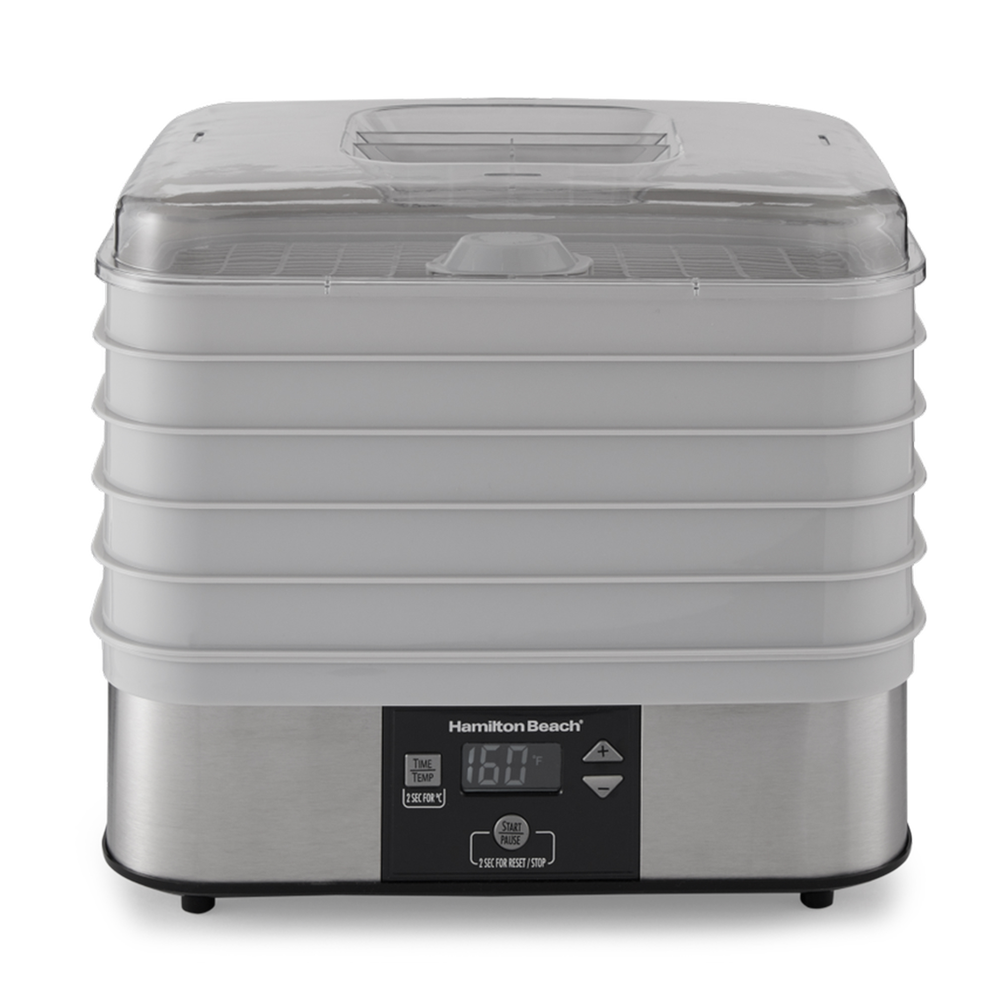 Hamilton Beach 32100A 500 Watt 5 Tray Stacking Countertop Food