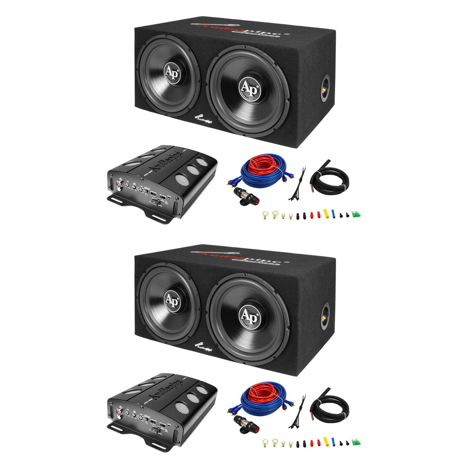 car sub and amp package