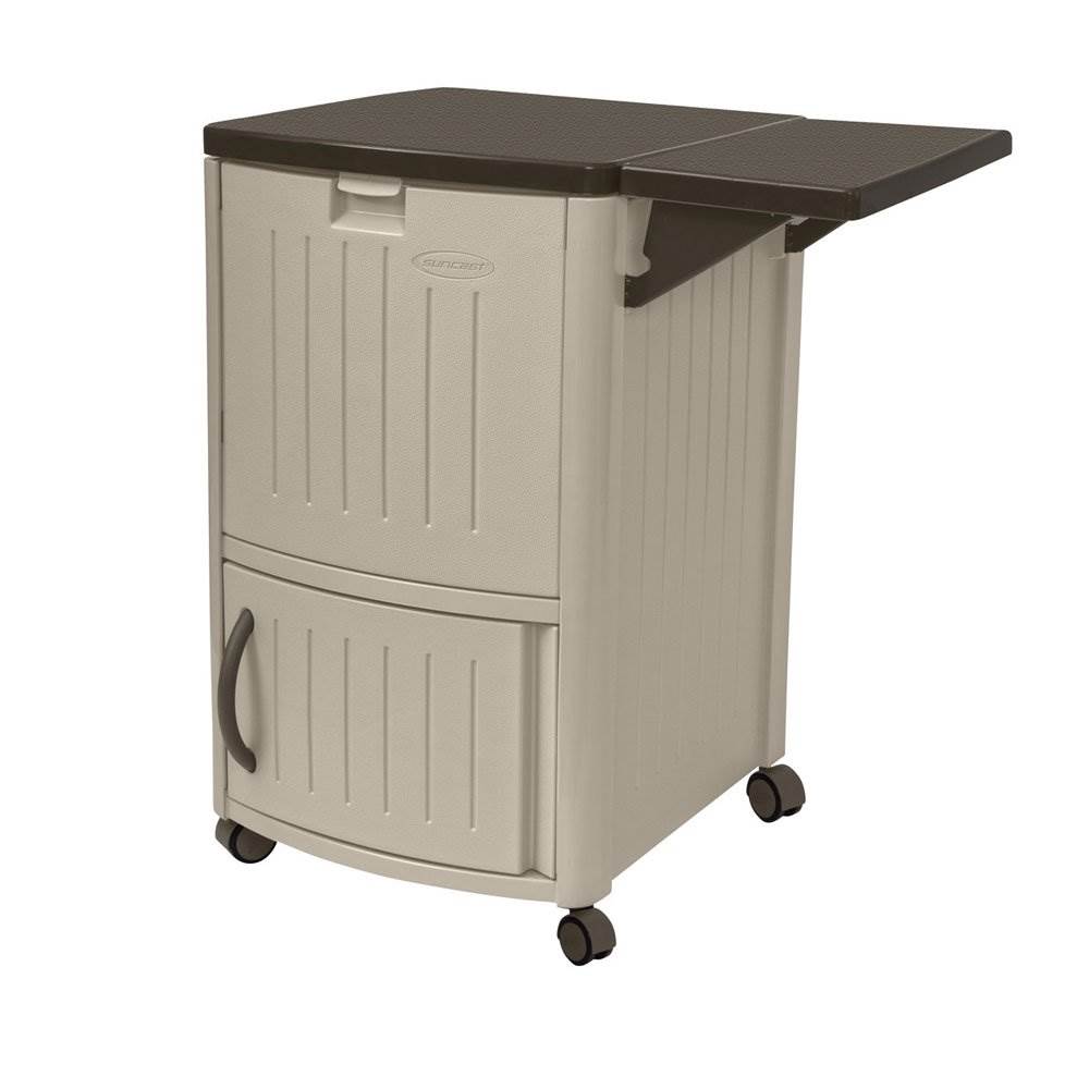 patio beverage cooler cart