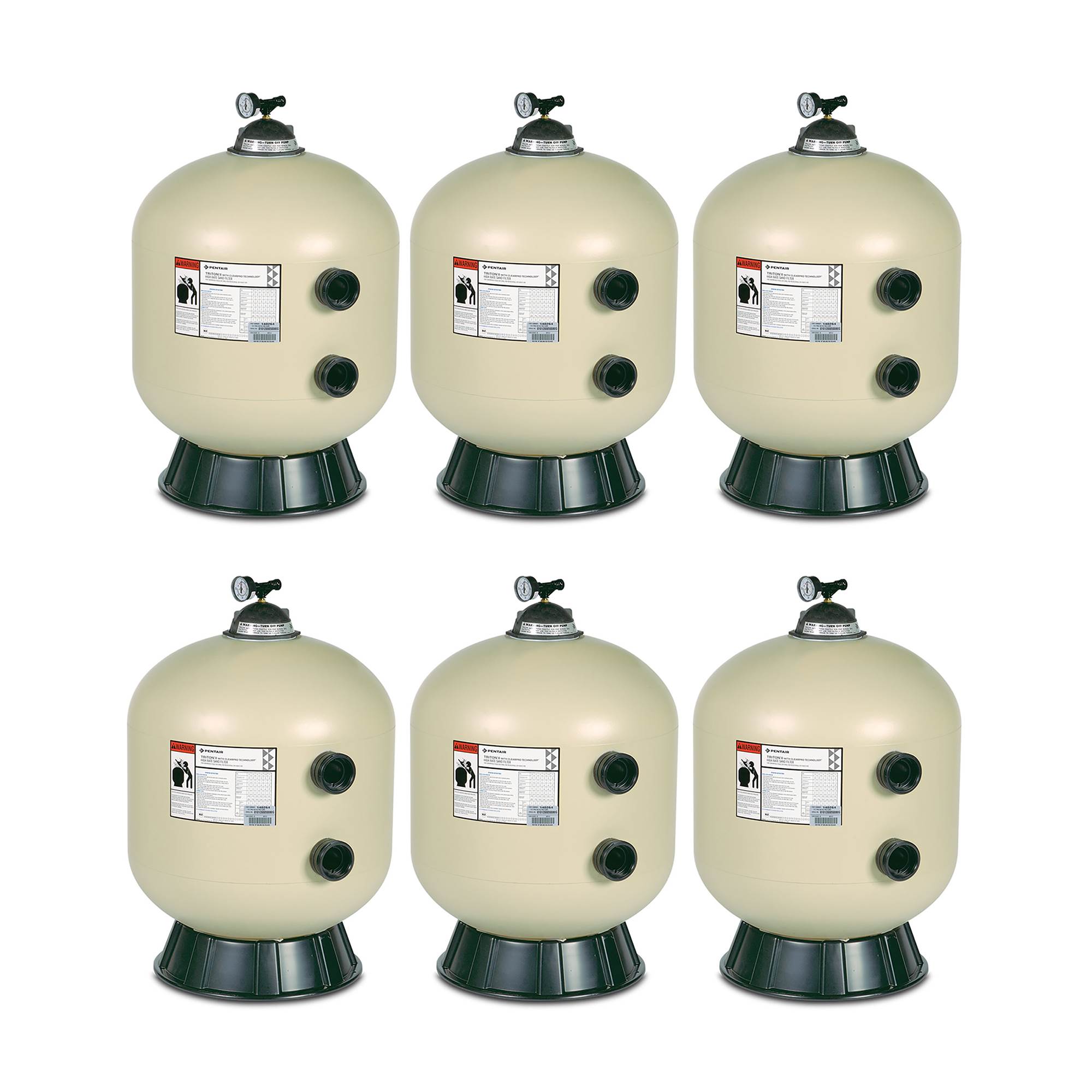 Pentair Triton II TR 60 Side Mount Swimming Pool Fiberglass Sand Filter
