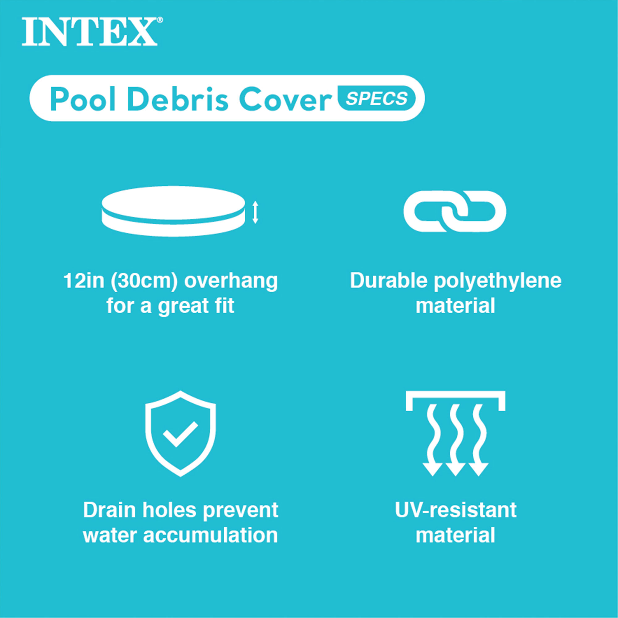 INTEX 8' x 30" Easy Set Inflatable Above Ground Swimming Pool with Pump & Cover - Picture 8 of 10