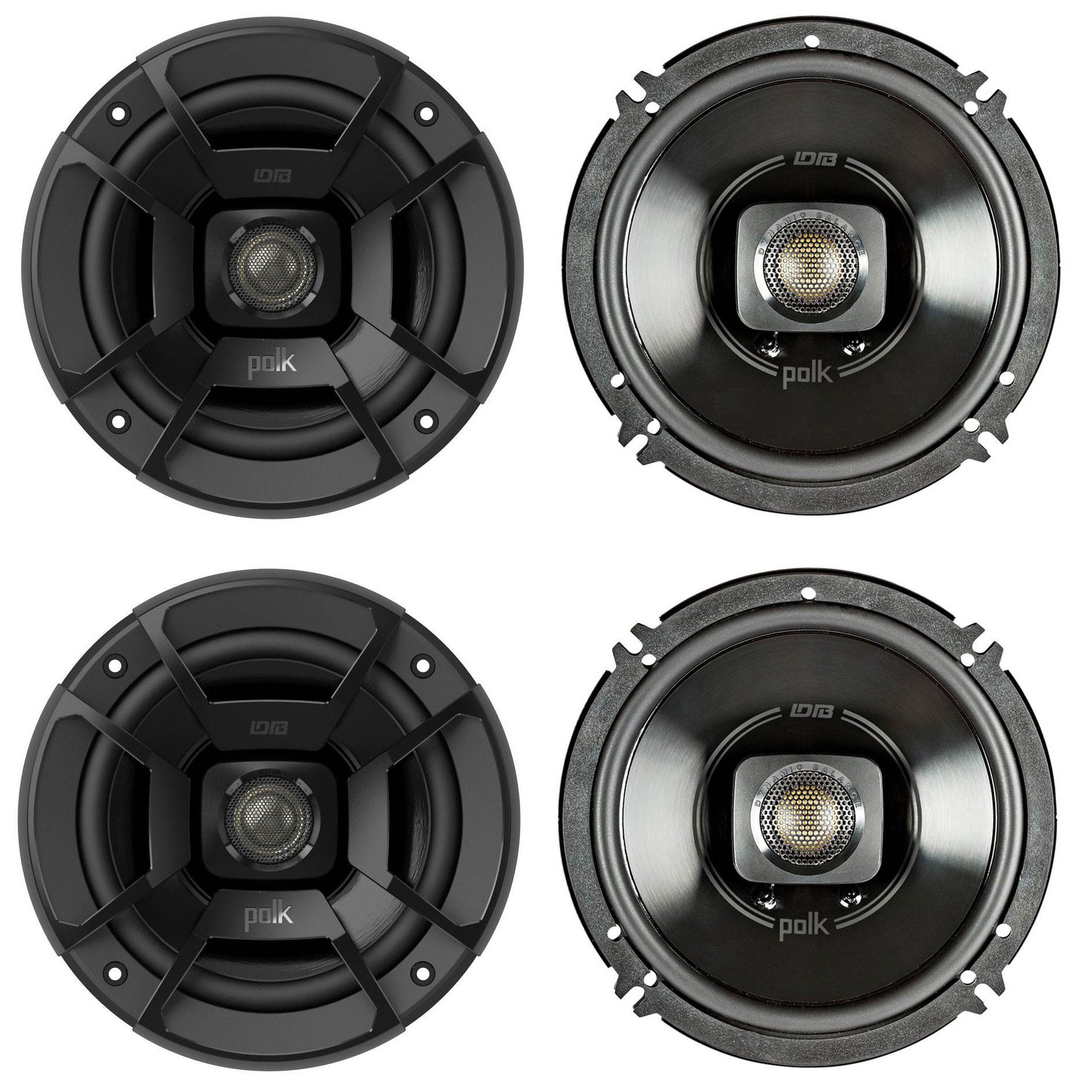 Polk Audio 6.5" 300W 2 Way Car/Marine ATV Stereo Coaxial