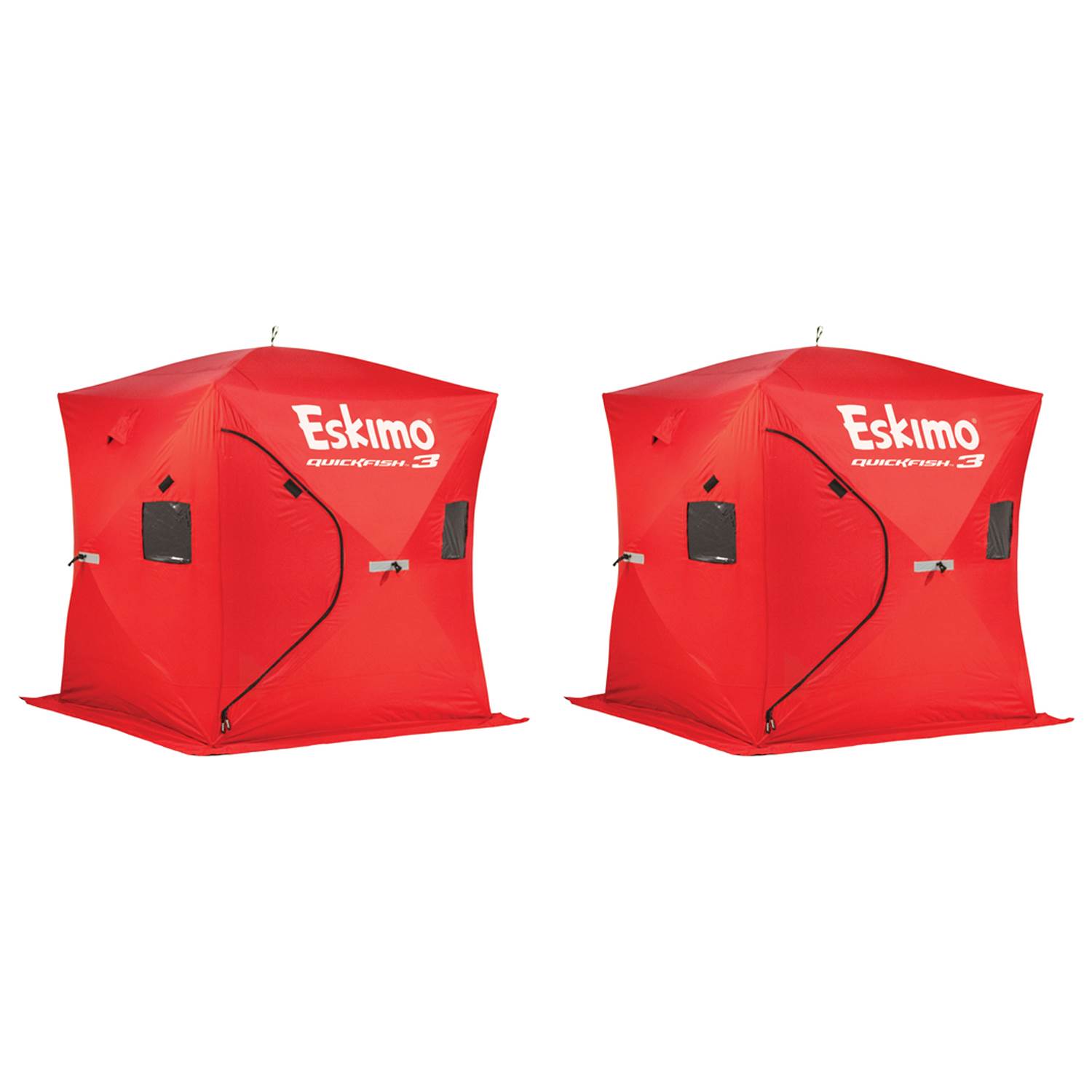 Eskimo QuickFish 3 Portable 3Person Pop Up Ice Fishing Shanty Shack (2