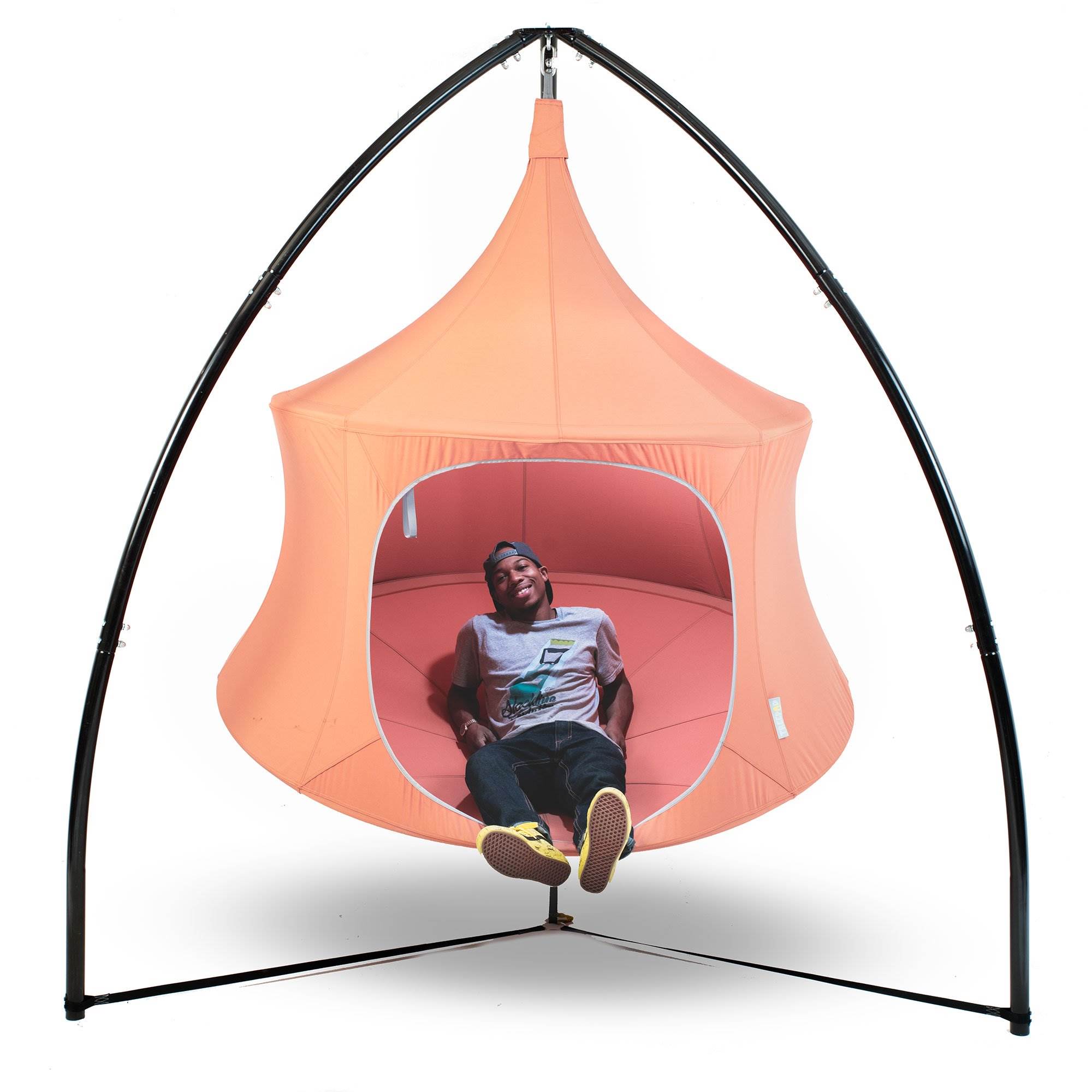 TreePod BYHT9001 Portable Self Standing Tent Pod Hanging Lounger Cabana Stand 813040020880 eBay