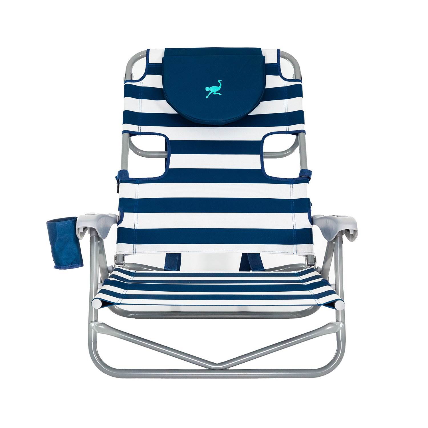 ostrich oyb 1003s back chair striped