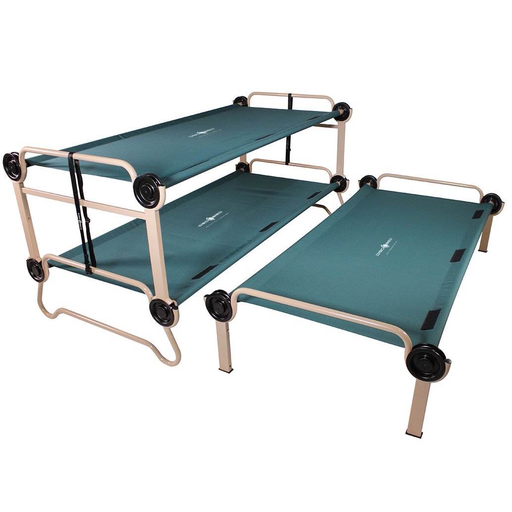 DiscOBed Trundle Cot for XL or 2XL DiscOBed Bunk Systems, Green (2