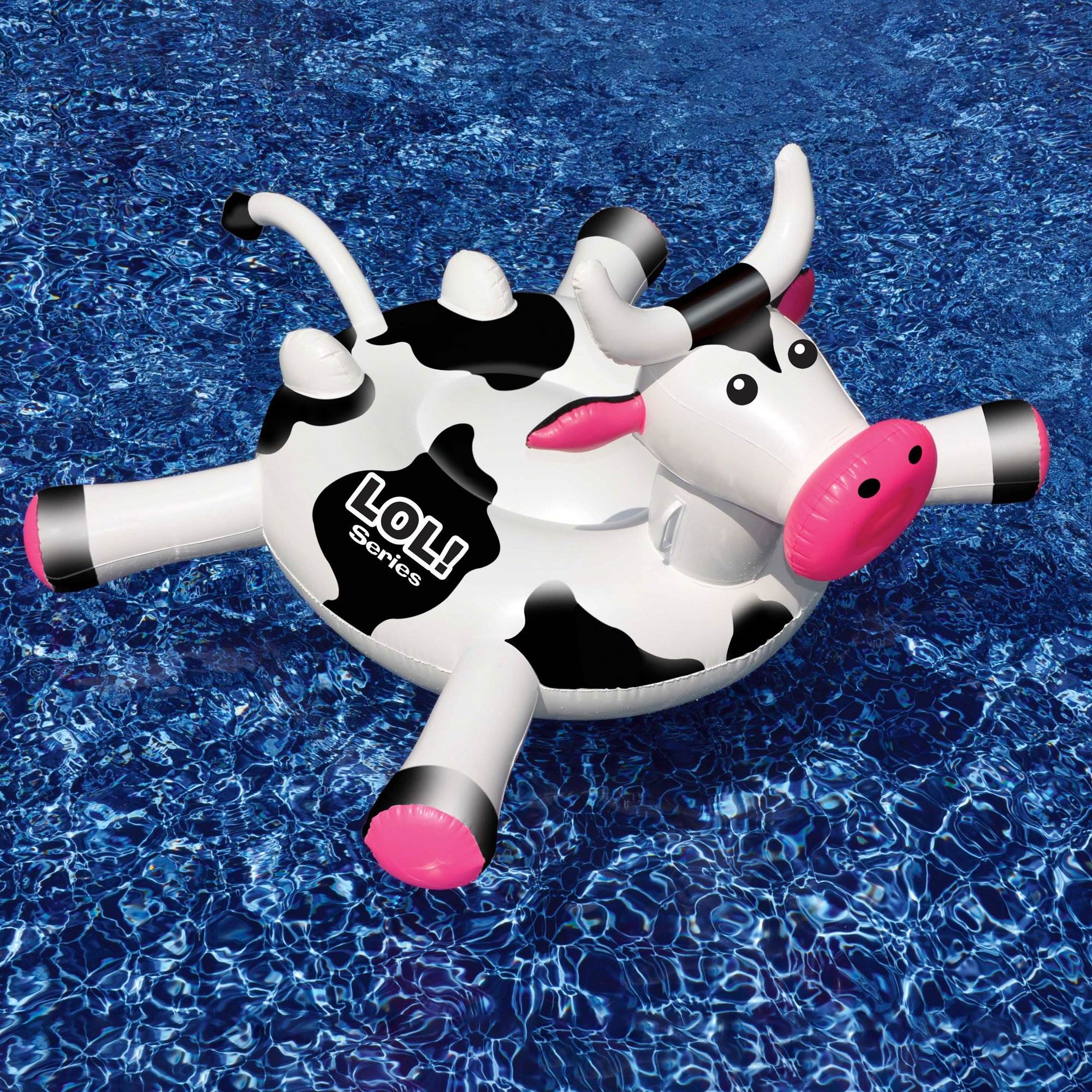 inflatable cow pool float