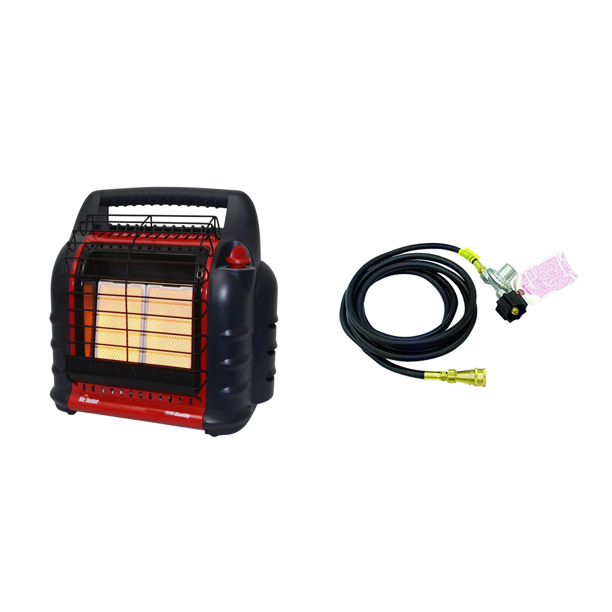 Mr. Heater Big Buddy Portable Propane Heater & Adapter Hose with