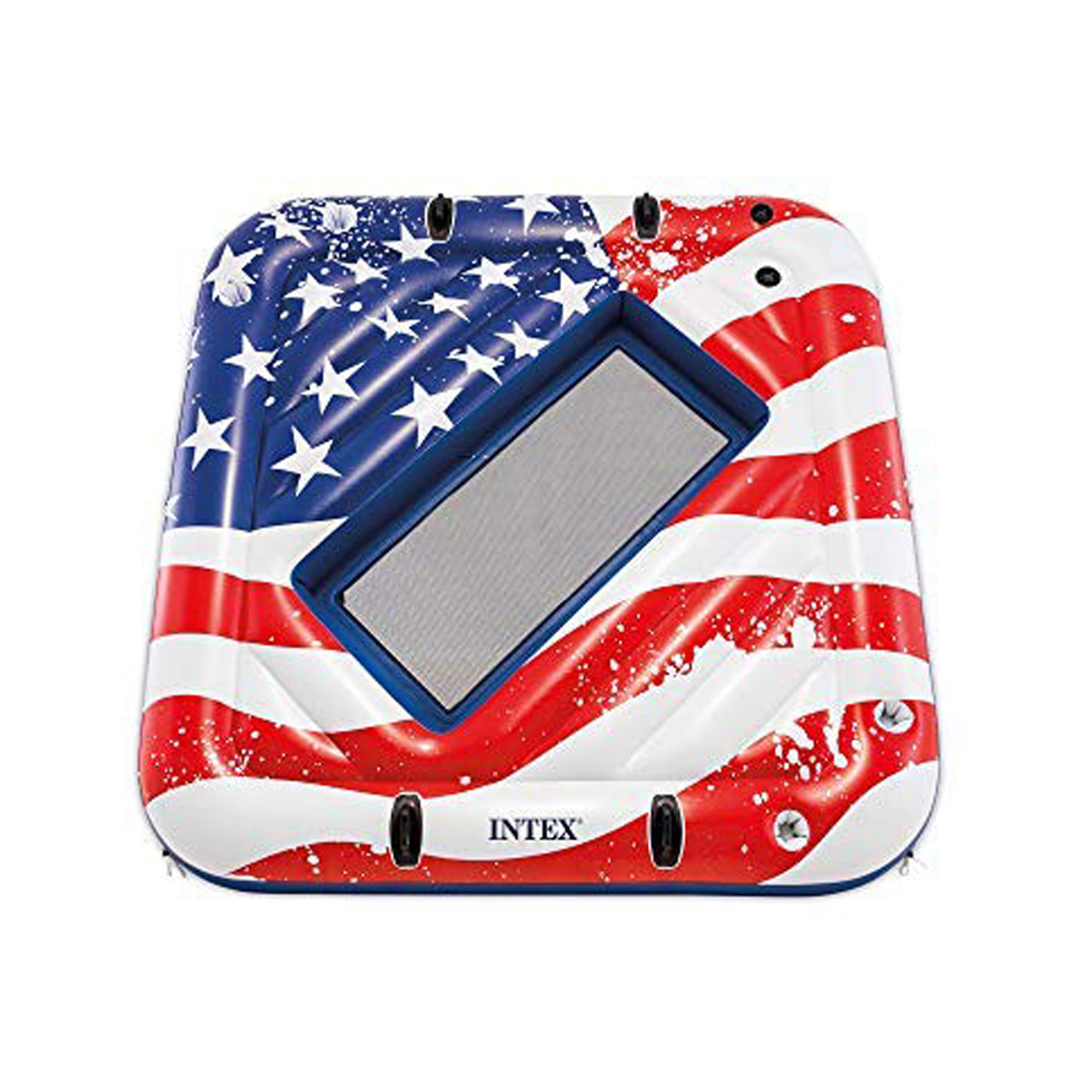 intex american flag float