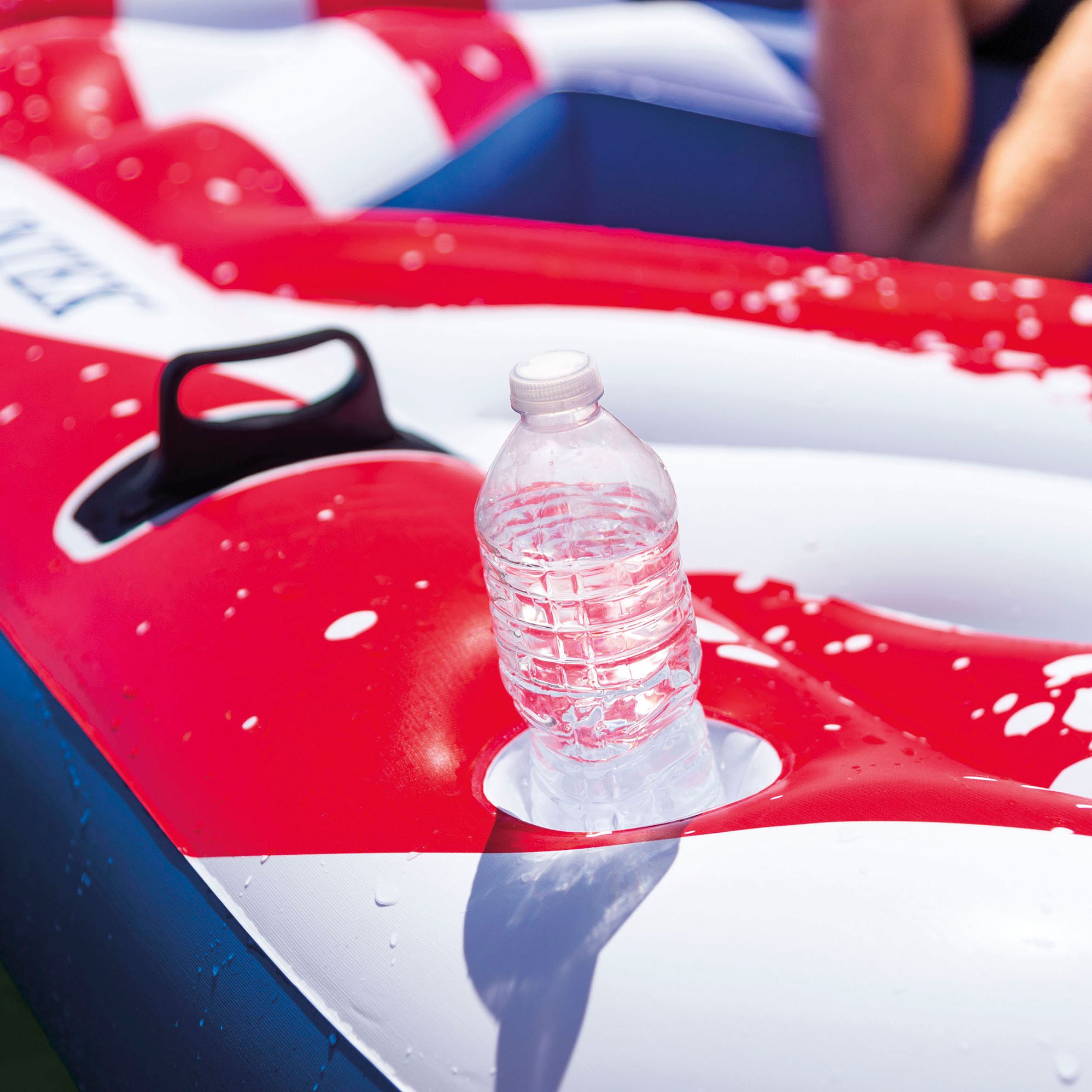 intex american flag float