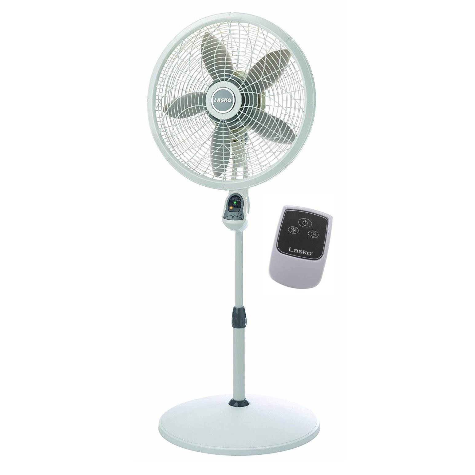 Lasko 18" Elegance & Performance Oscillating Pedestal Fan w/ Remote