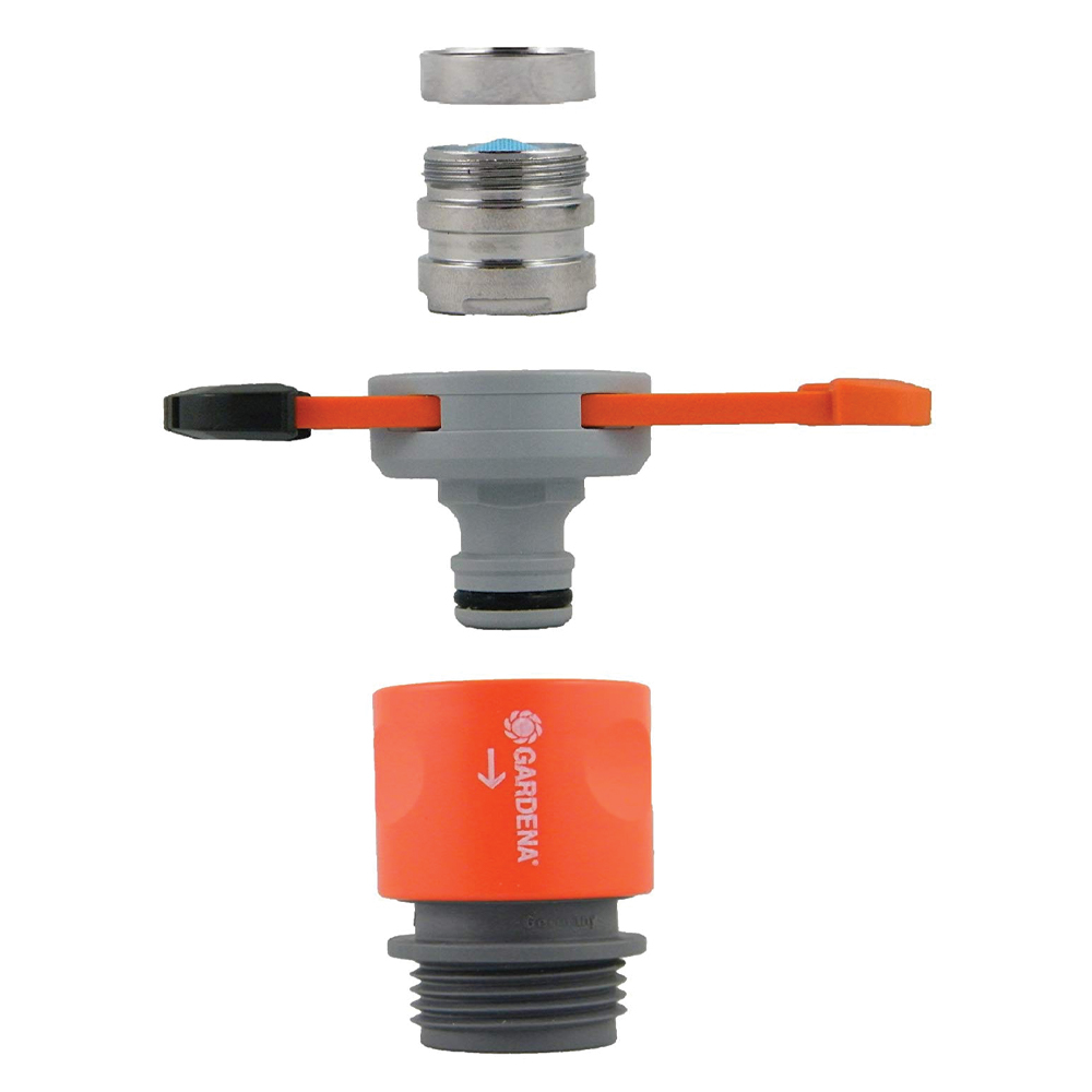 Gardena 36939G Hose Connector Set for for Kitchen, Laundry, or