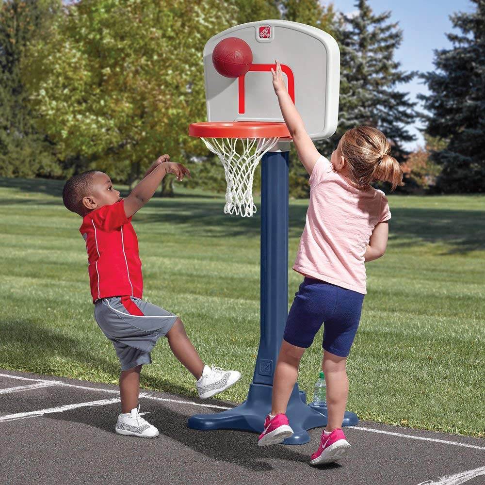 Step2 Shootin Hoops 42 Inch Little Kids Junior Basketball Hoop Sport