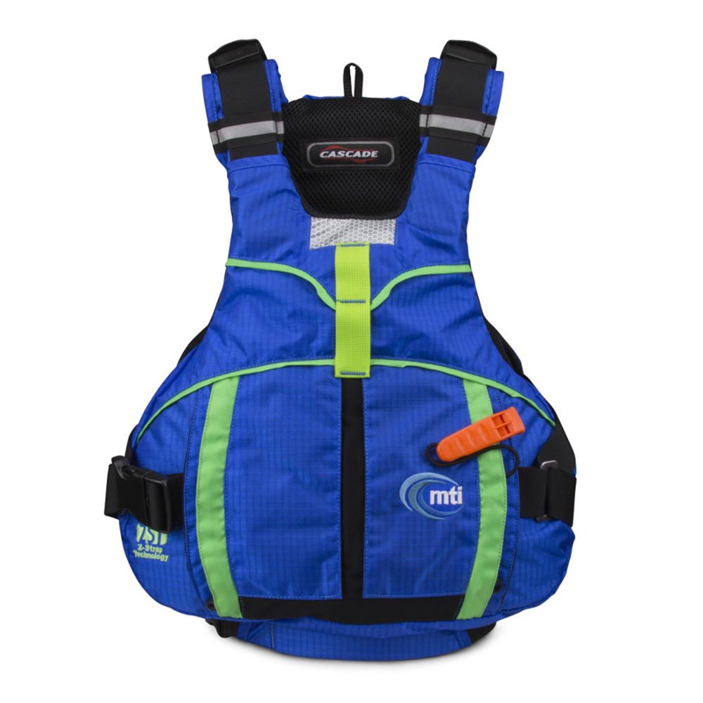 MTI Life Jackets Cascade Adult Padded Life Jacket Safety Vest, Small