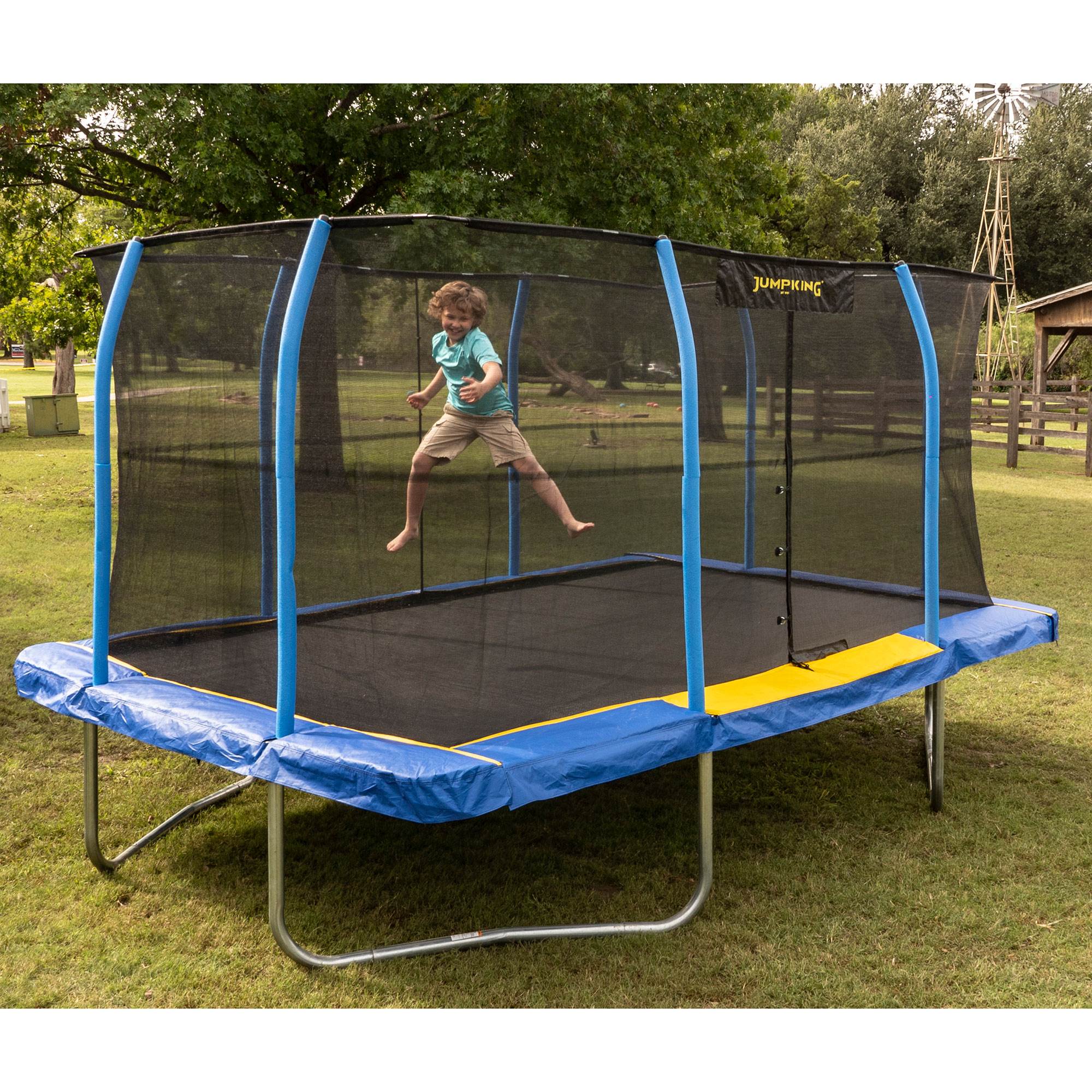 square or rectangle trampoline