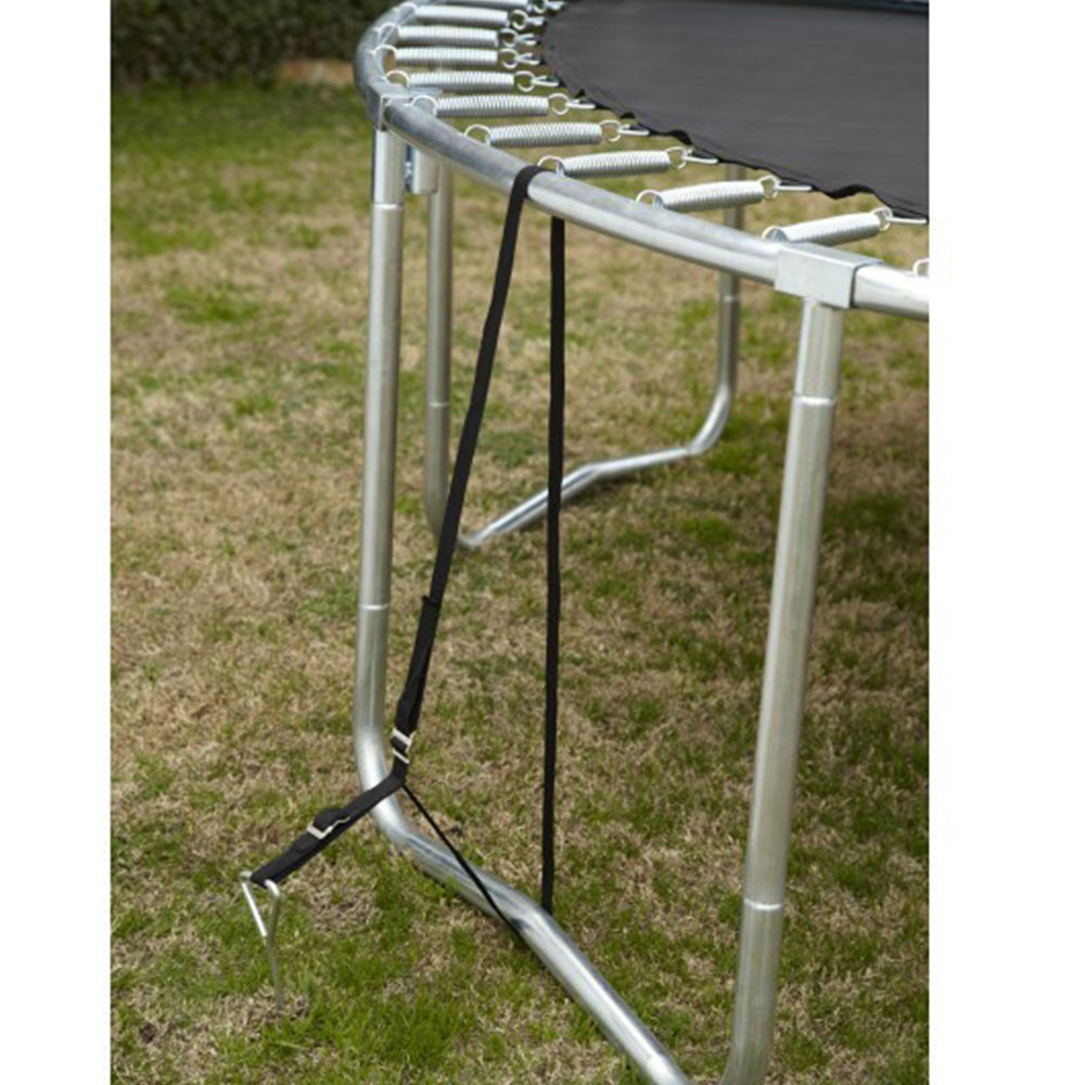 JumpKing Anchor Tie Down to Ground Kit for Trampolines in Windy Areas