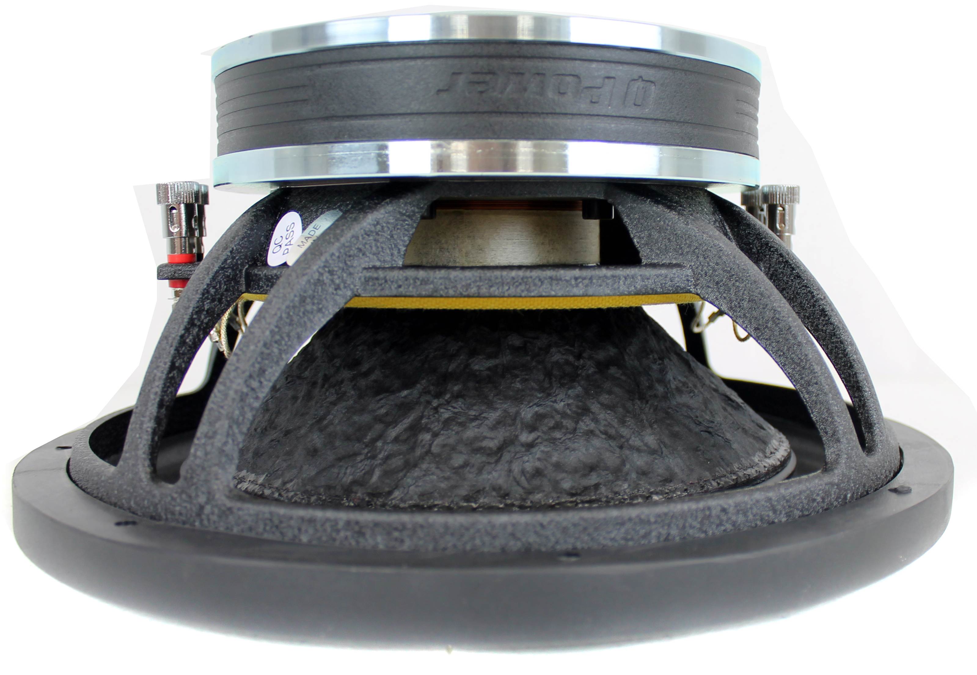 Q Power 15" 4000 Watt Super Deluxe Subwoofer DVC Car Audio Sub (Open